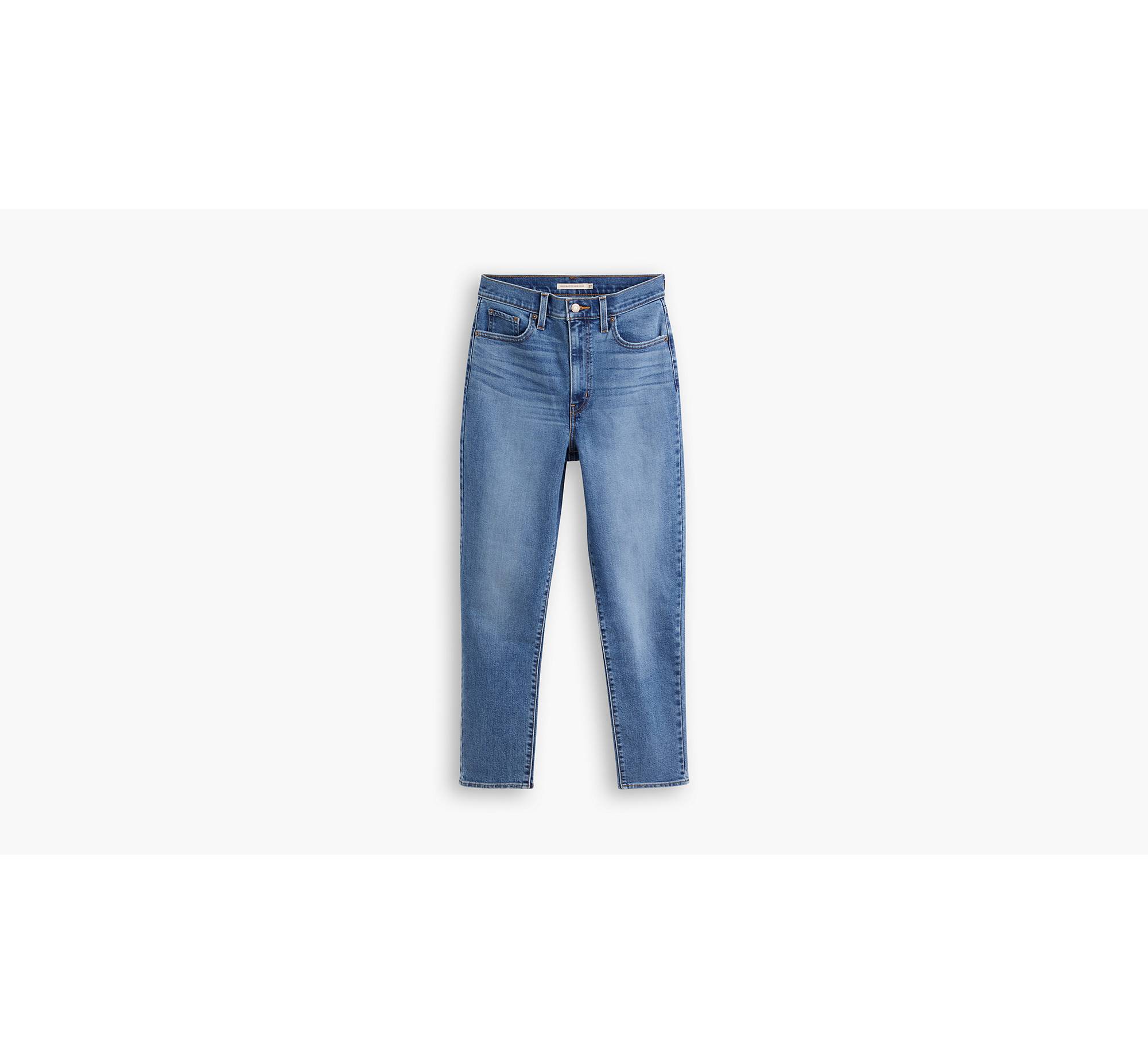 High Waisted Mom Jeans - Blue | Levi's® GR