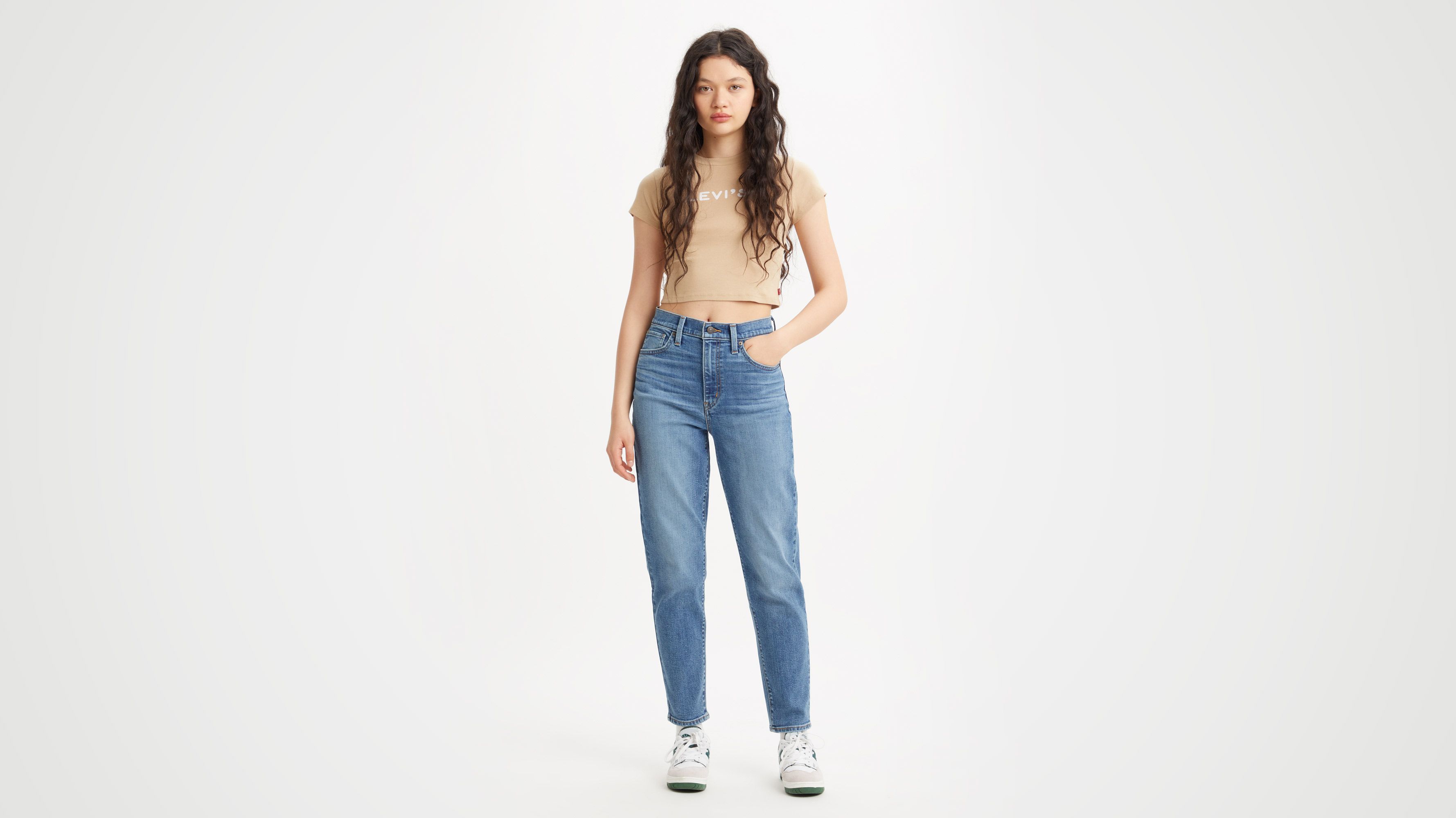 Buy Levi's HIGH WAISTED MOM JEAN Z0642 ME - Indigo