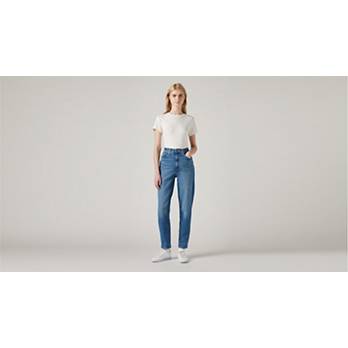 High Mom Jeans - Blue | Levi's® GB