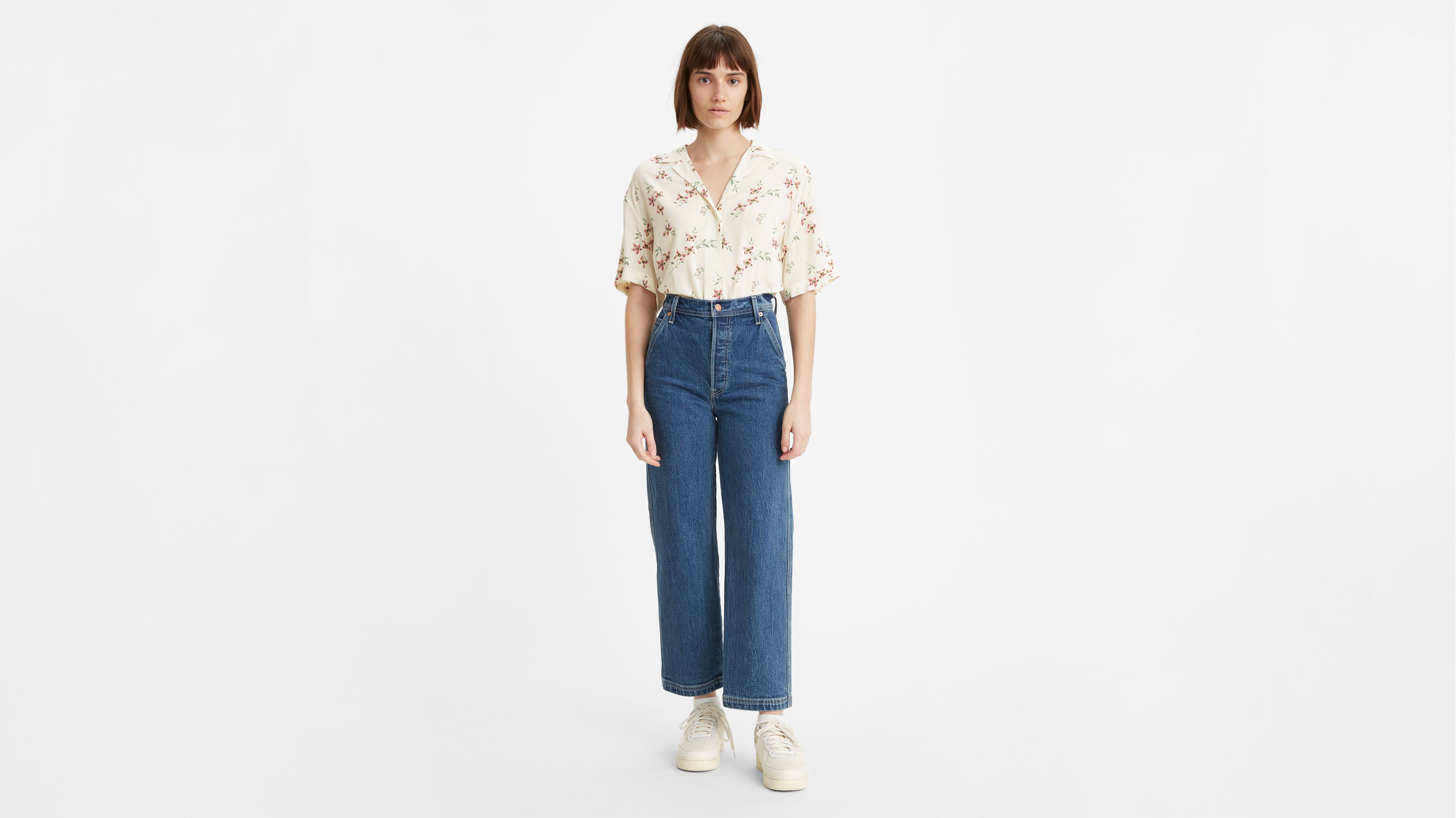 levi's ribcage ankle jeans