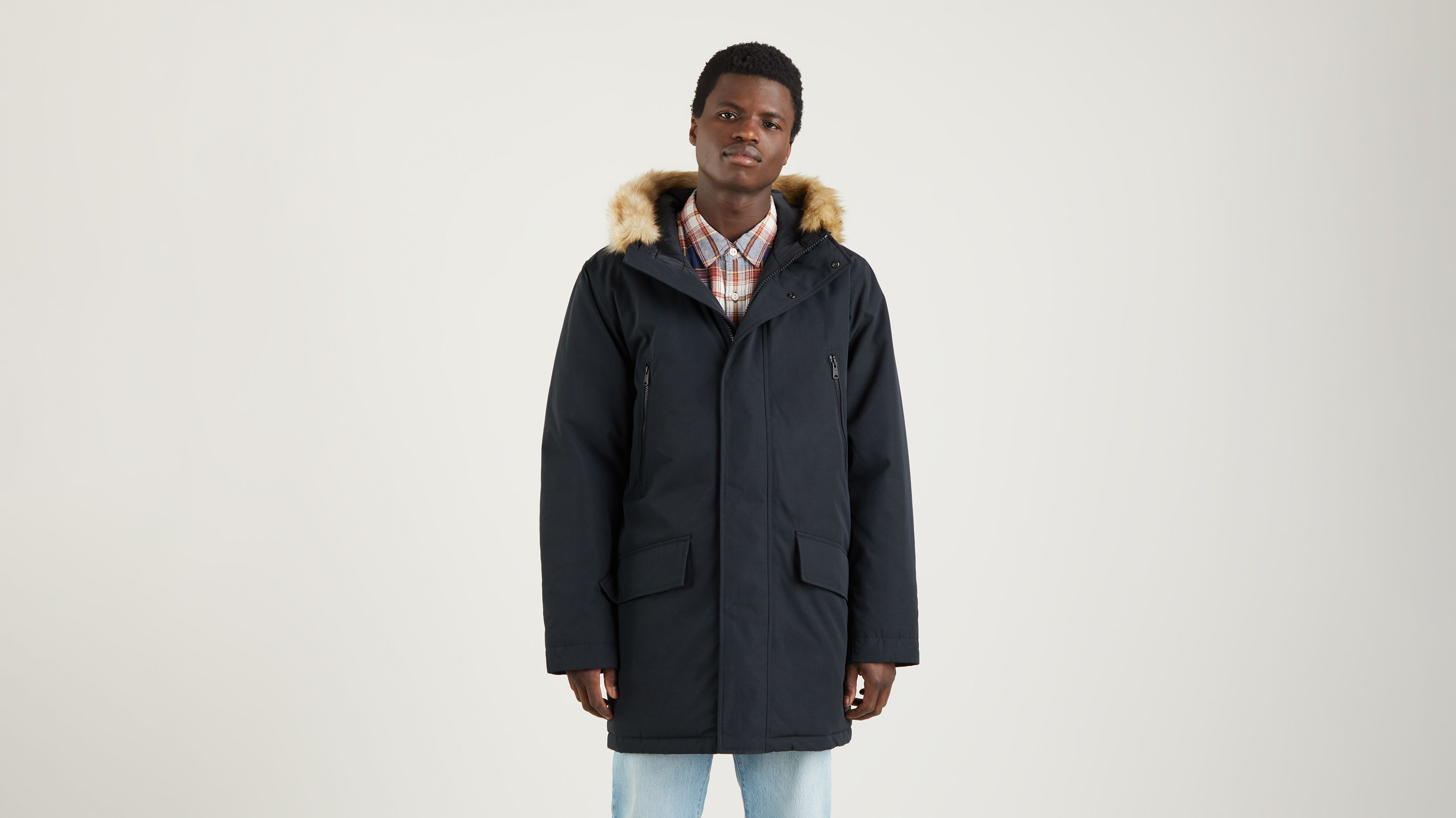 Woodside Long Utility Parka - Black | Levi's® GB