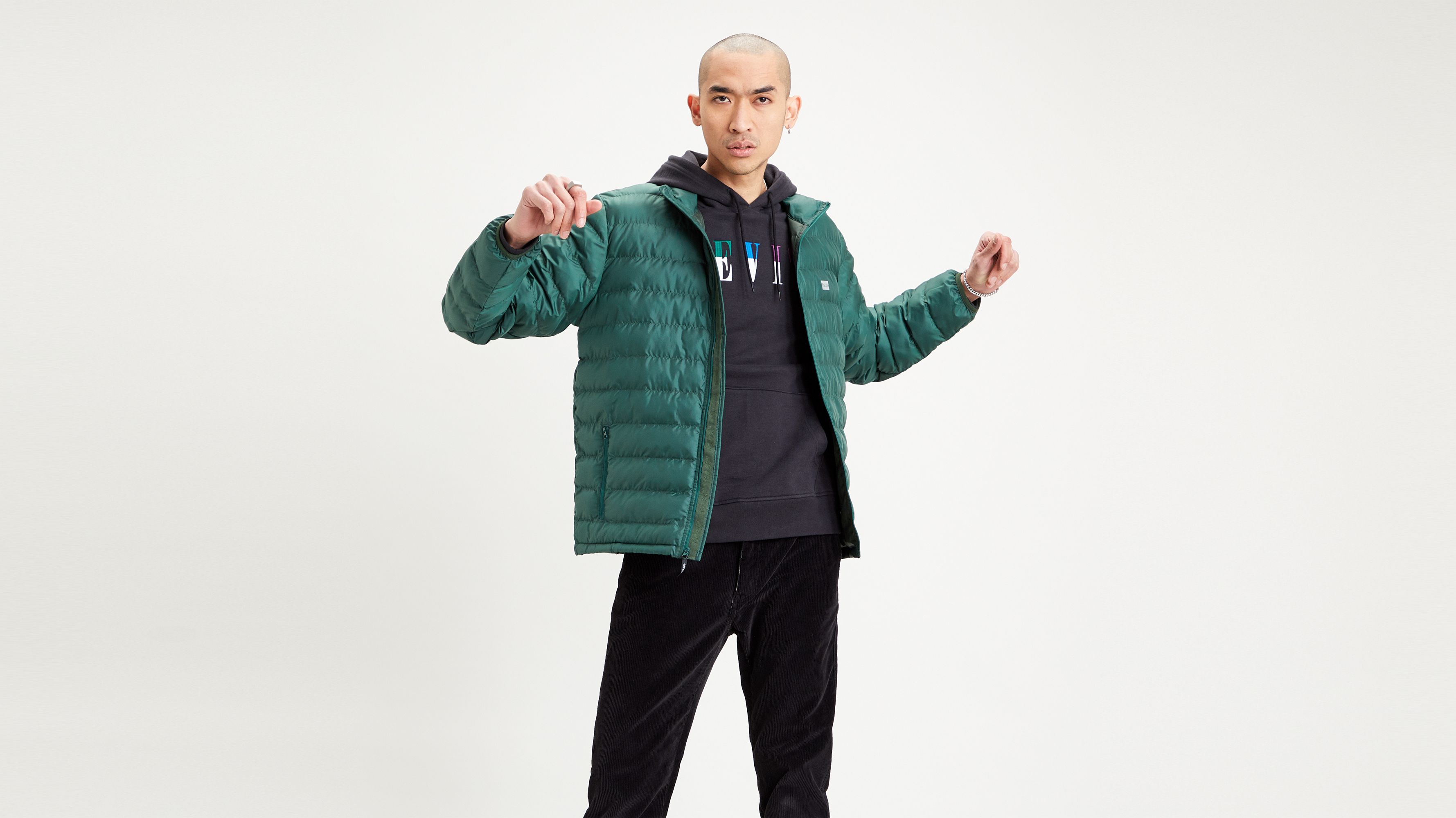 levi's packable jacket