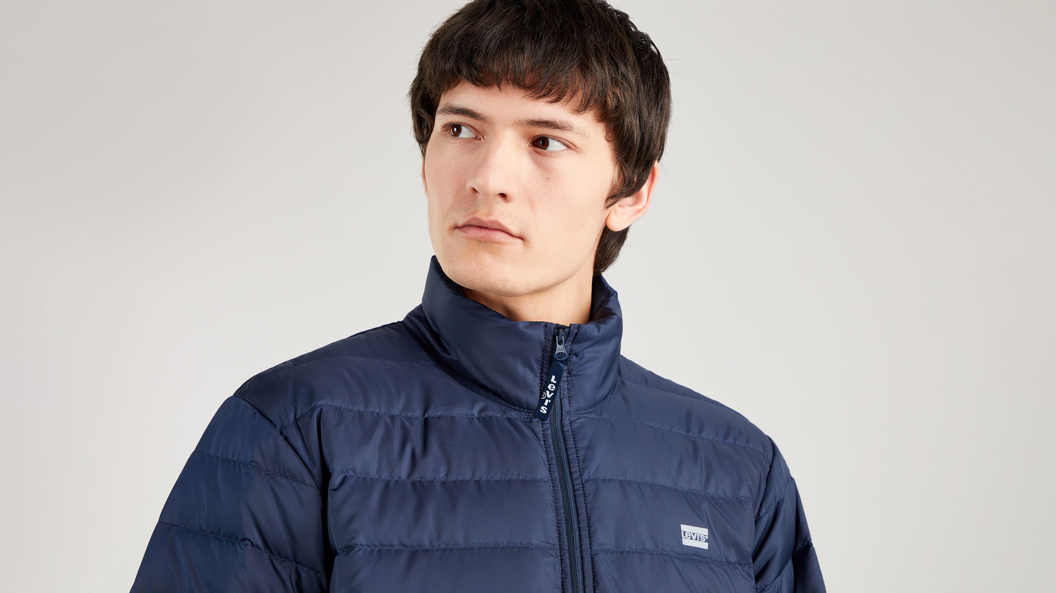 PRESIDIO PACKABLE JACKET DRESS BLUES 3