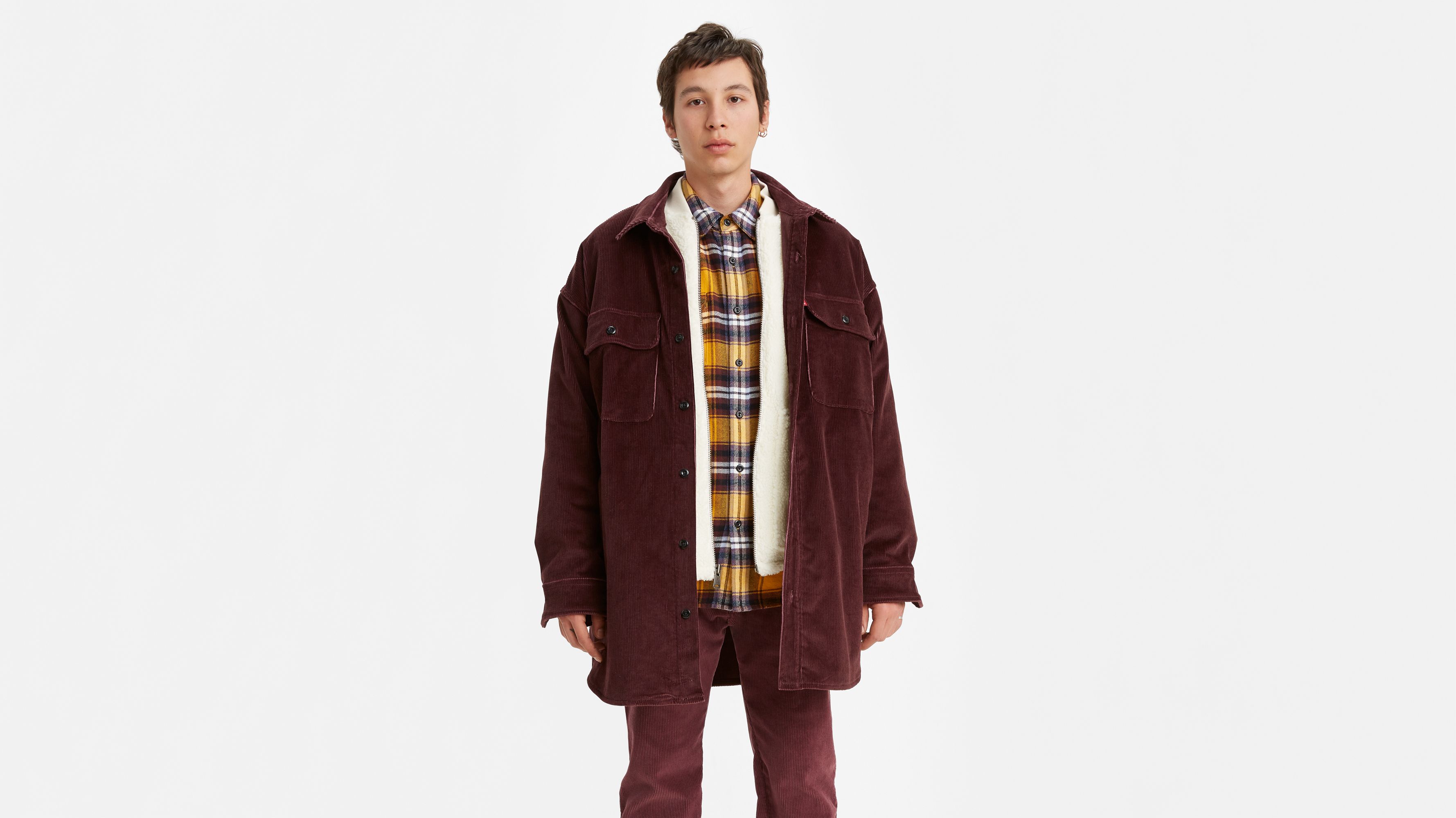 levi's stay loose worker overshirt