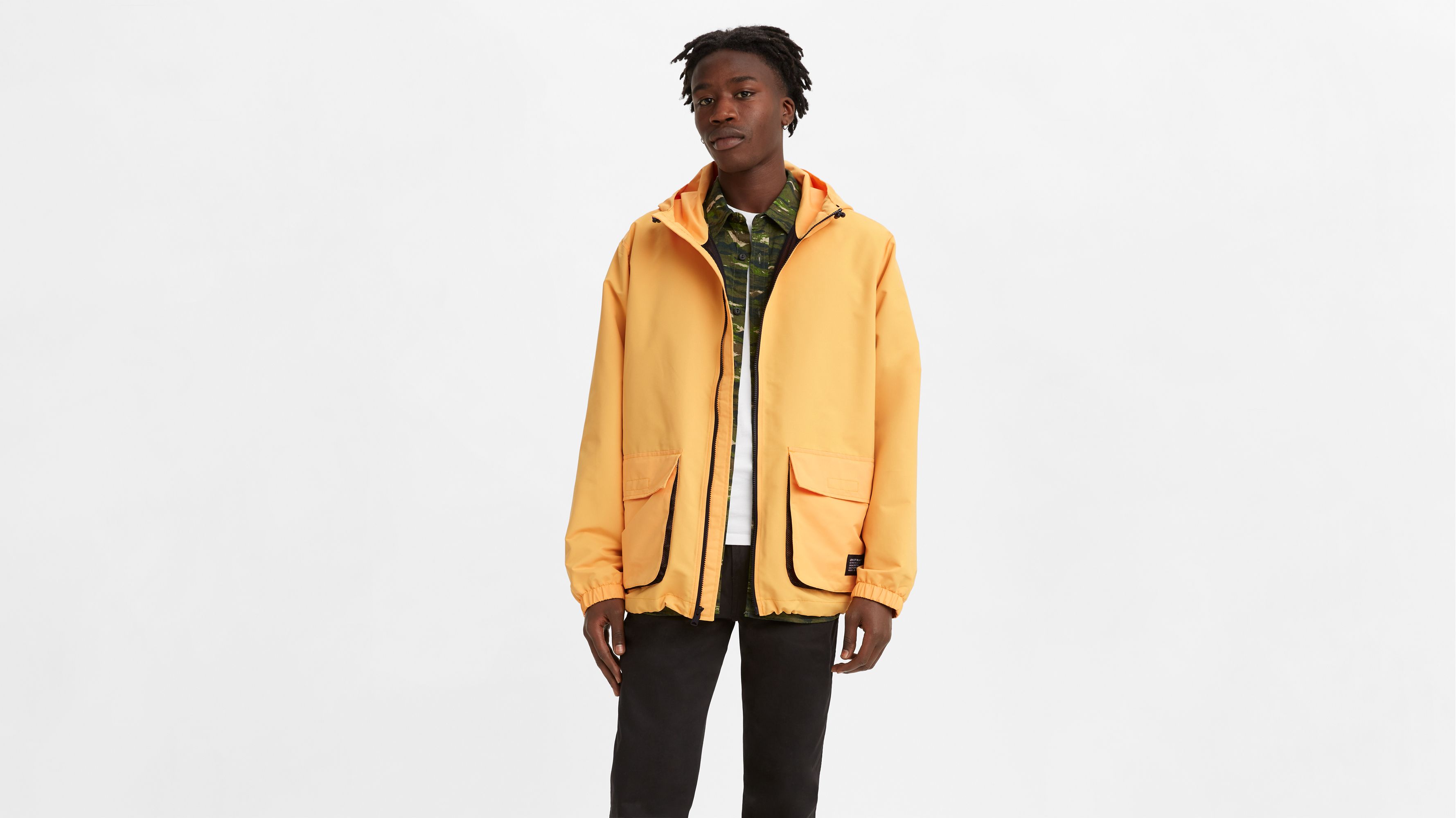 Tactical Windbreaker Jacket - Orange | Levi's® US