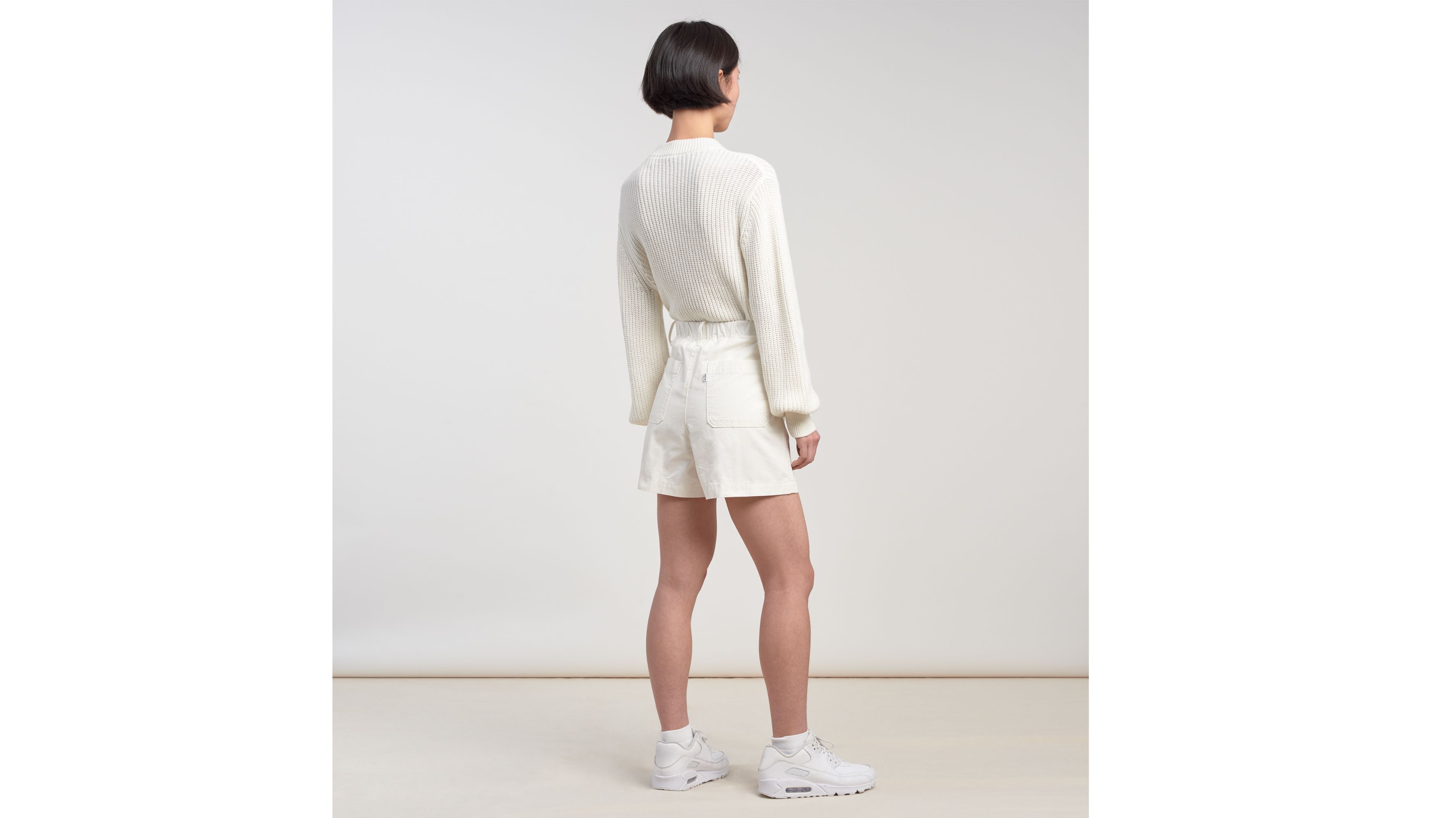 Pleated Utility Women's Shorts 3