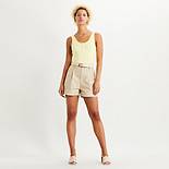 Pleated Utility Women's Shorts 1