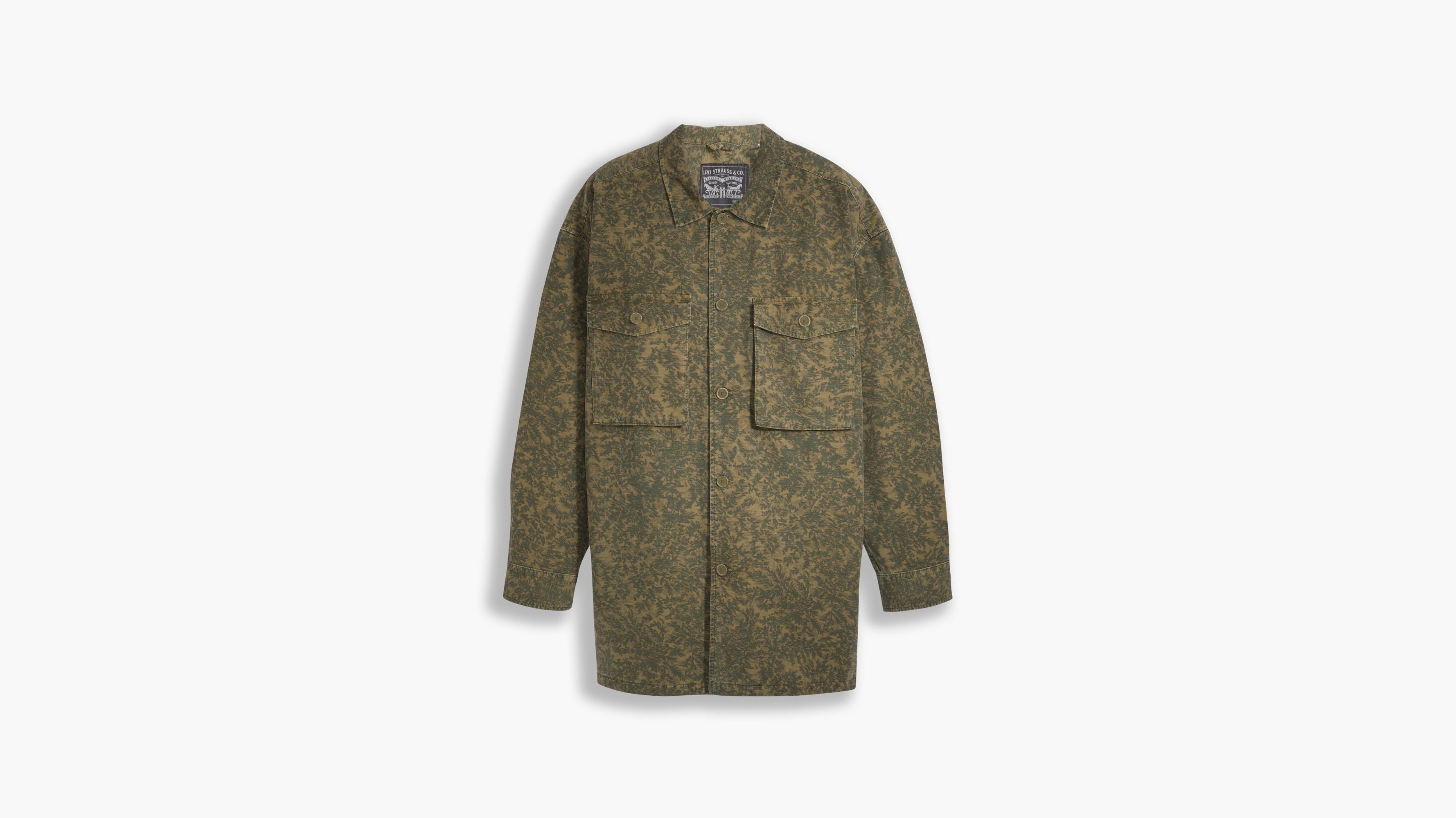 Hayes Oversized Overshirt - Green | Levi's® XK