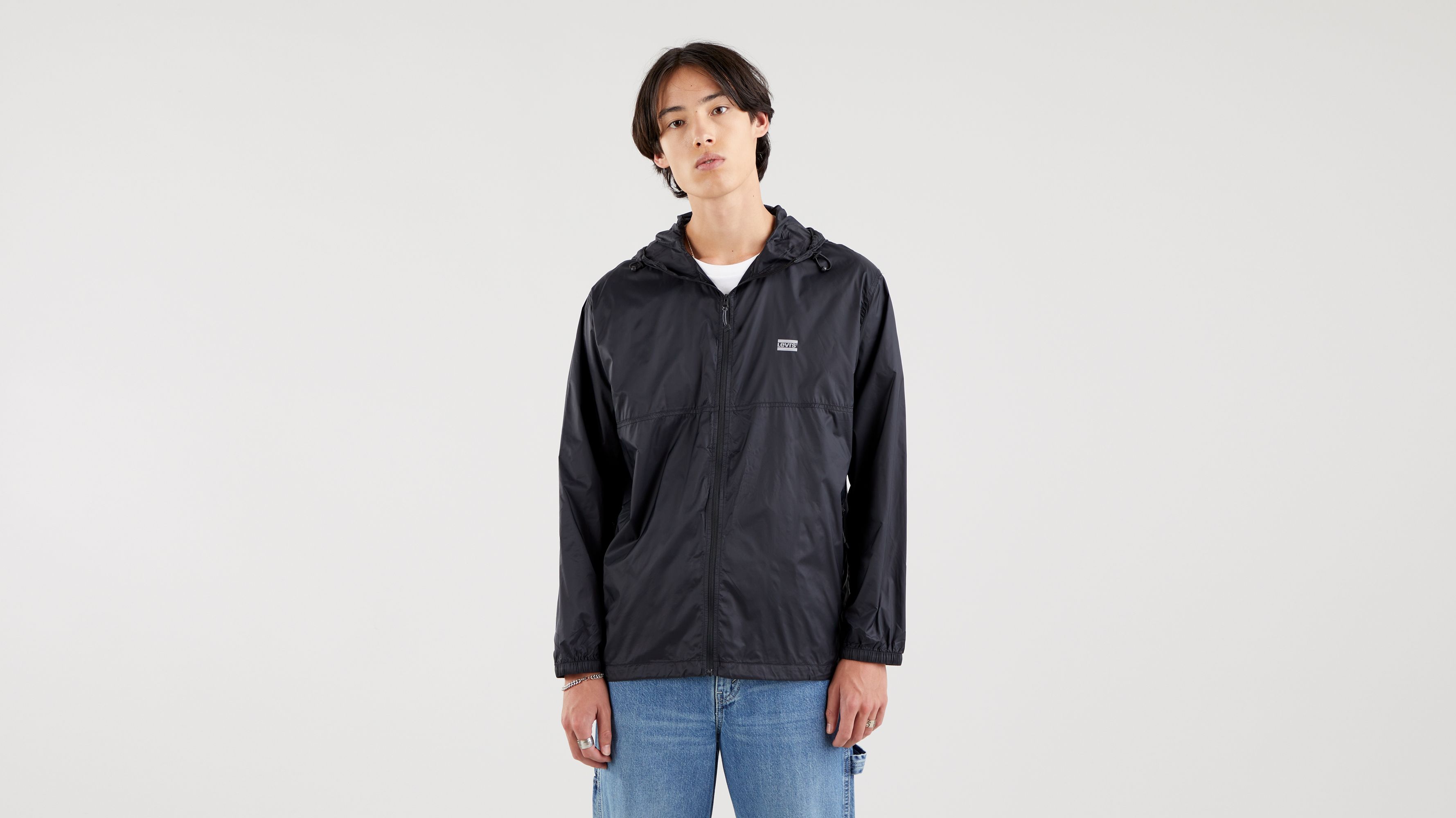 Pacific Packable Windbreaker - Black | Levi's® XK