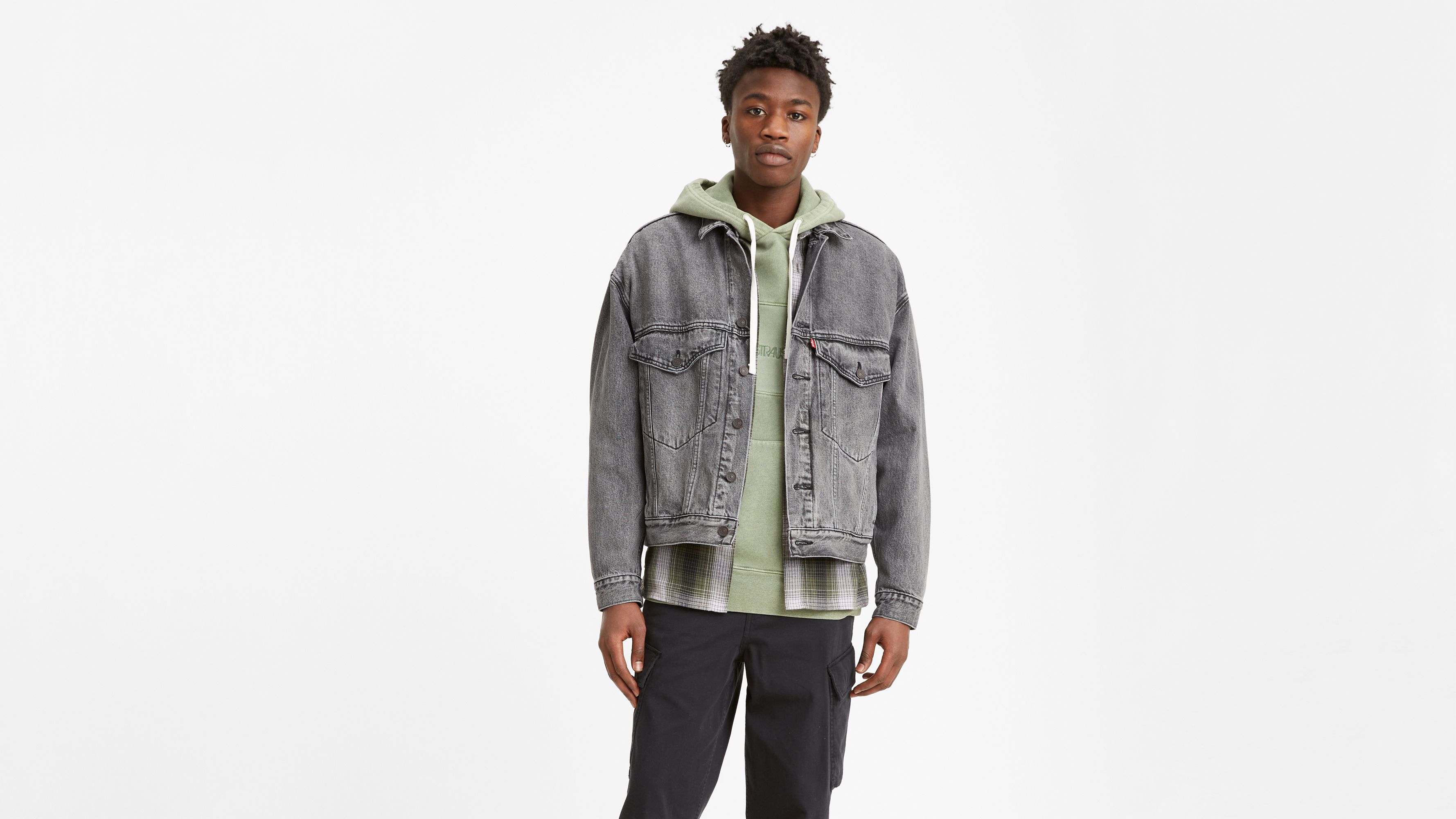 リーバイスLevi's stay loose jacket Stay Loose Trucker Jacket - Black | Levi's® US
