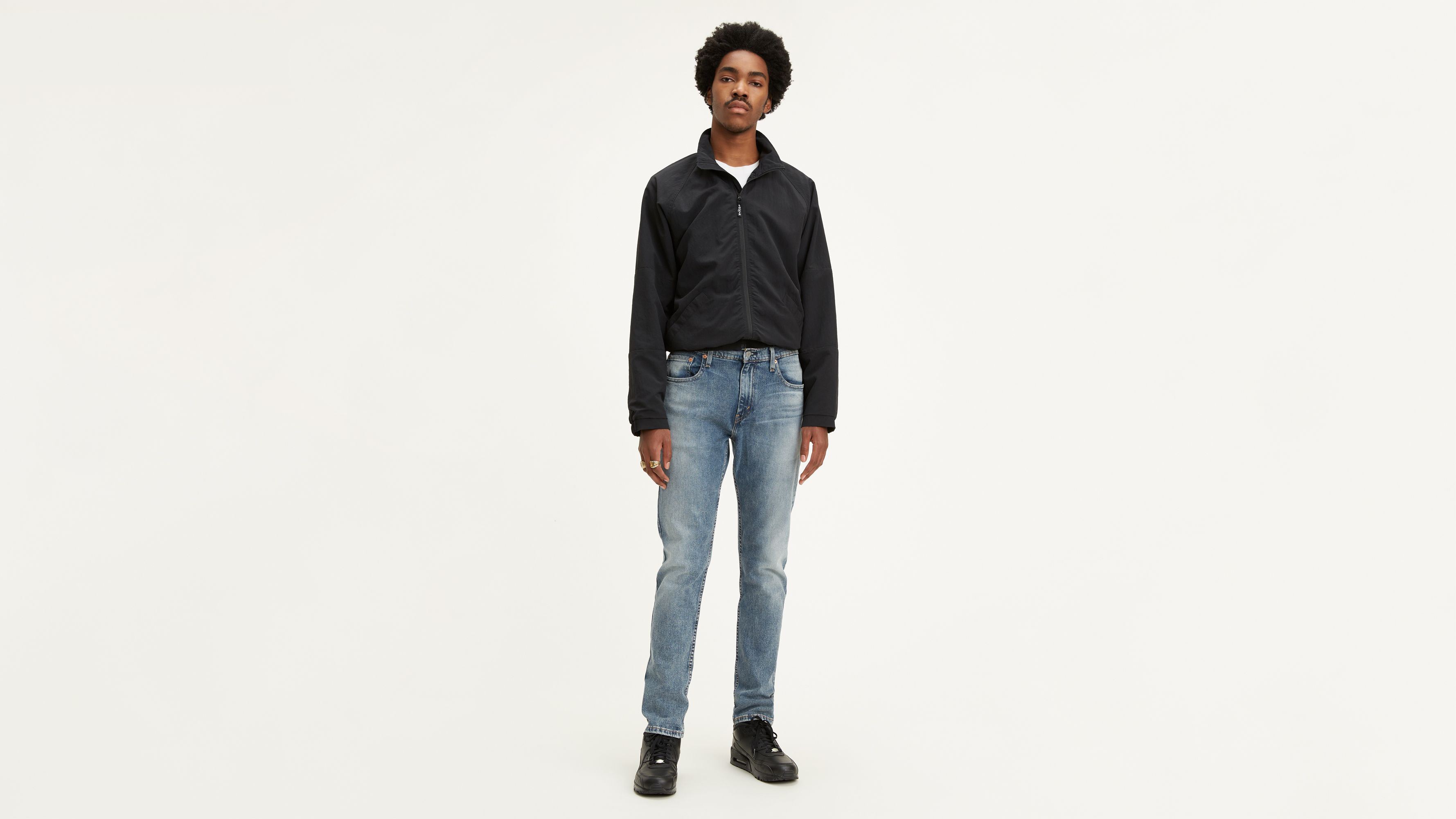 levi's 512 black mens jeans