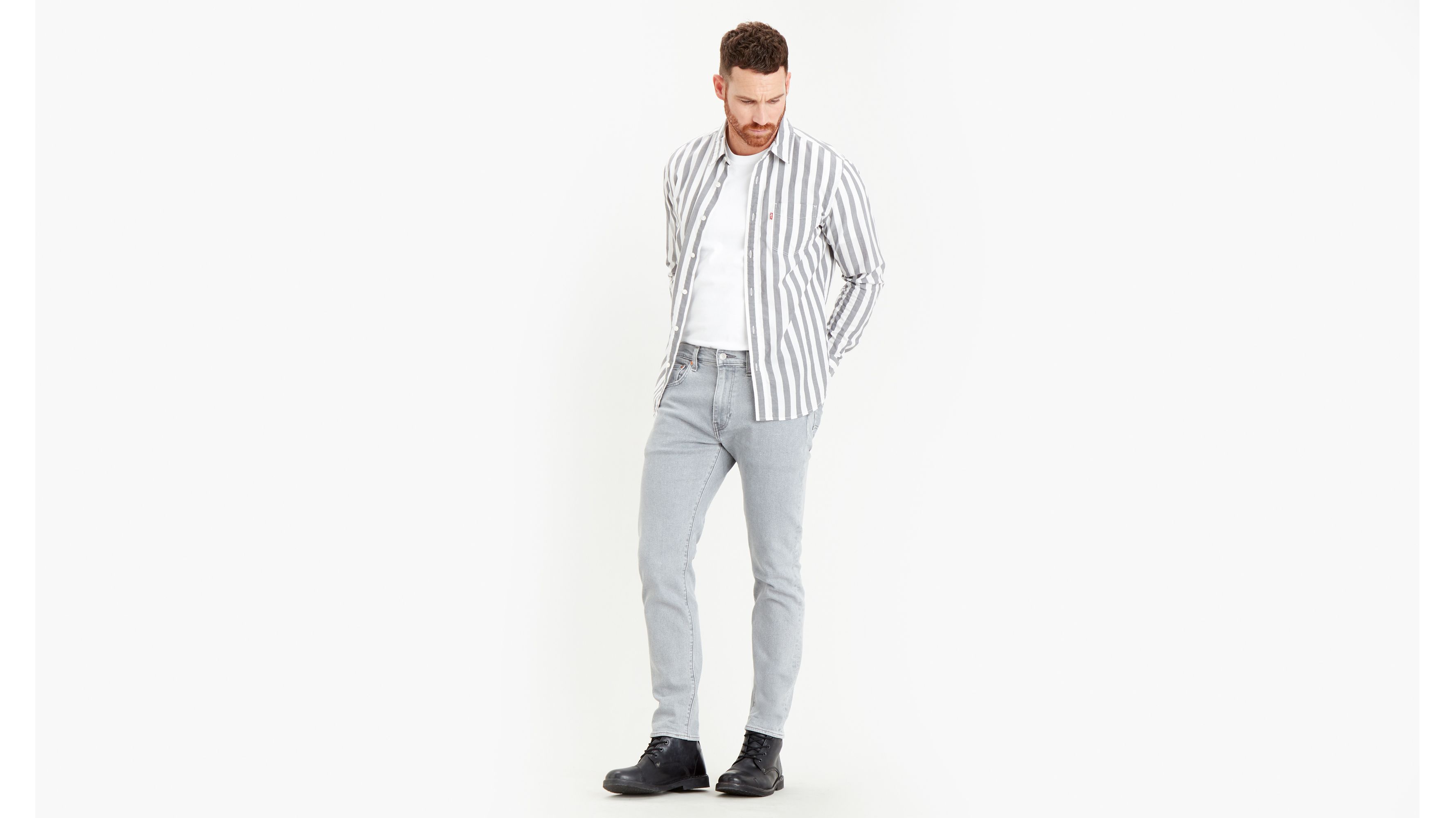 levis 512 mens grey