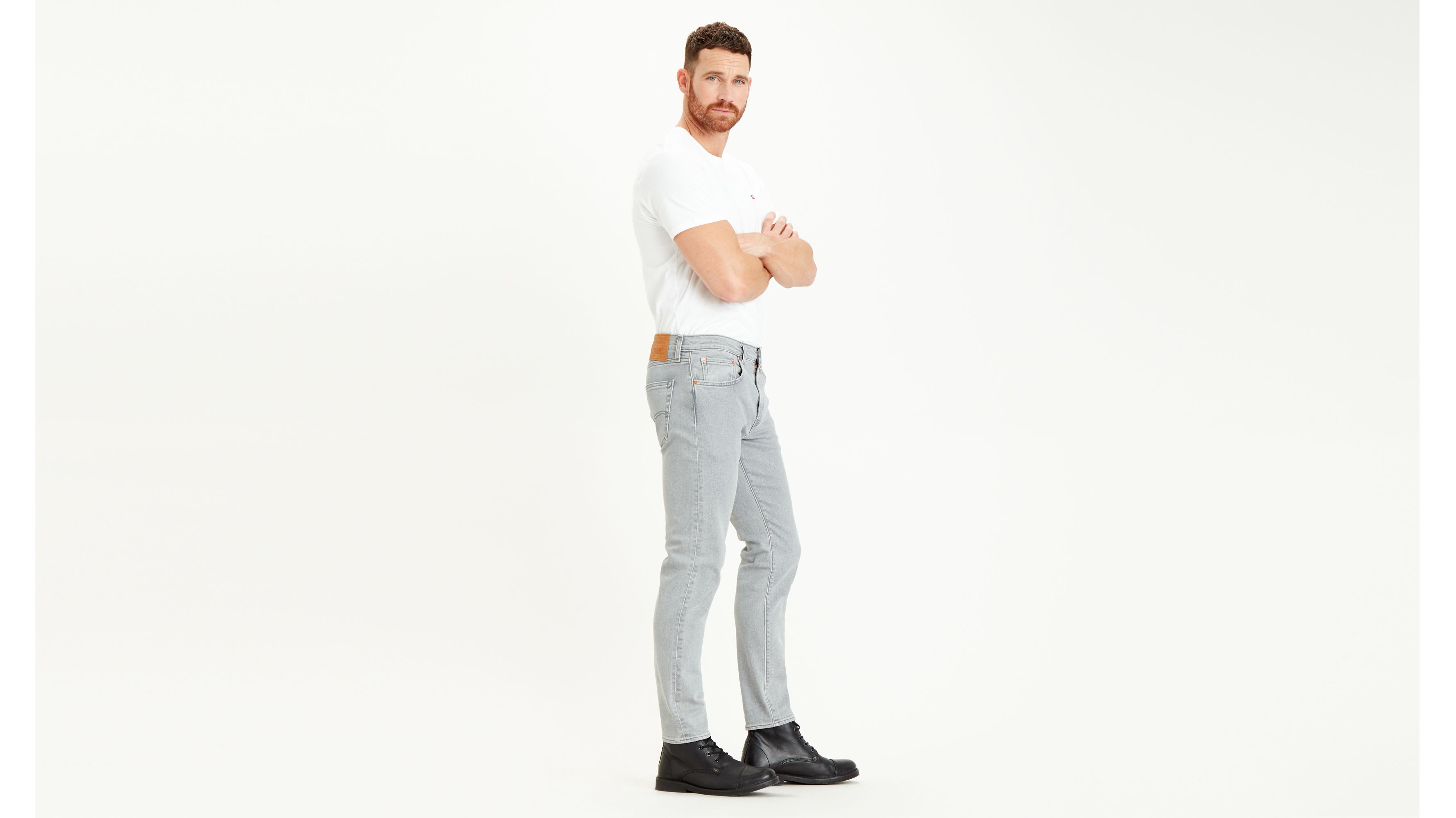 levis 512 grey jeans