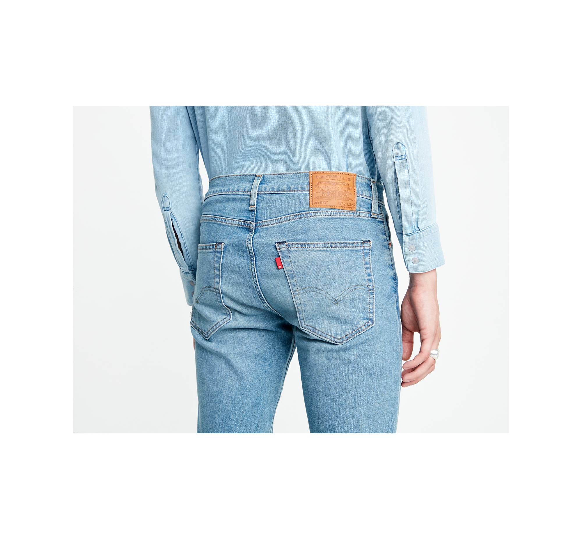 ledsager Rummet lunken 512™ Slim Tapered Jeans - Blue | Levi's® GR