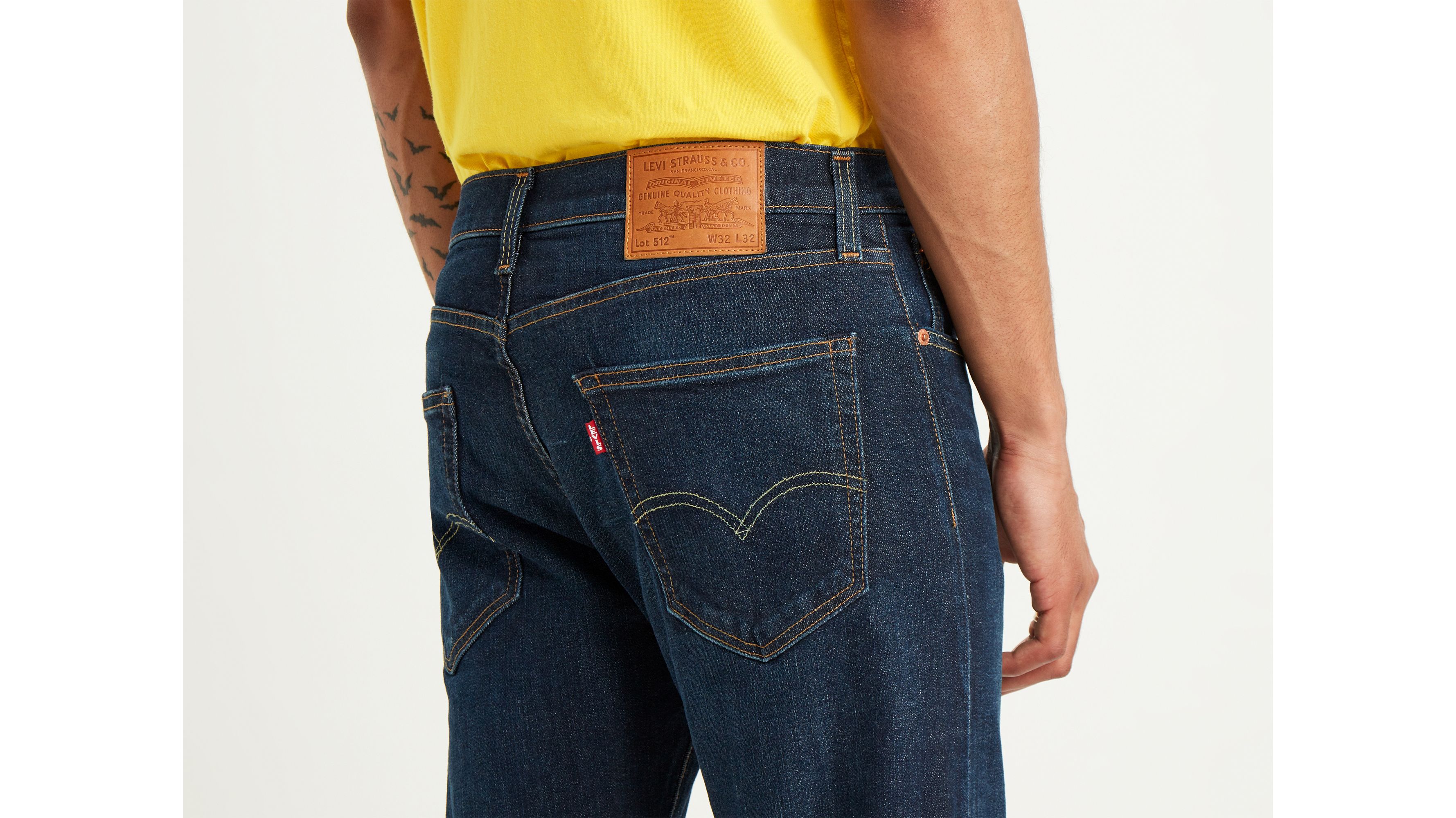 domineren Openbaren Ongeautoriseerd 512™ Slim Tapered Jeans - Blue | Levi's® MC