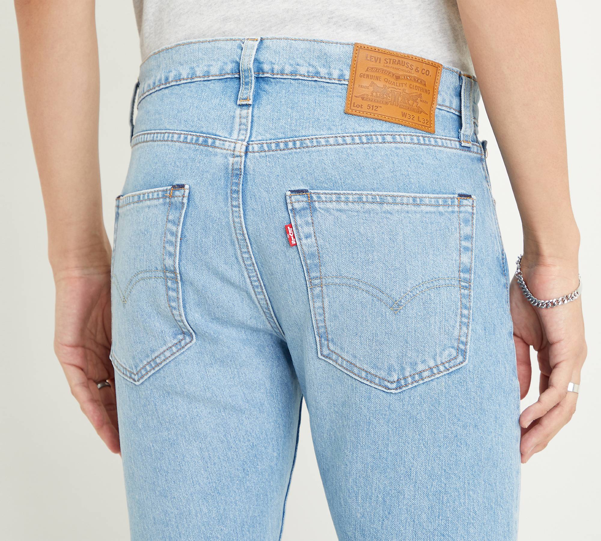 512™ Slim Tapered Jeans - Blue | Levi's® BE