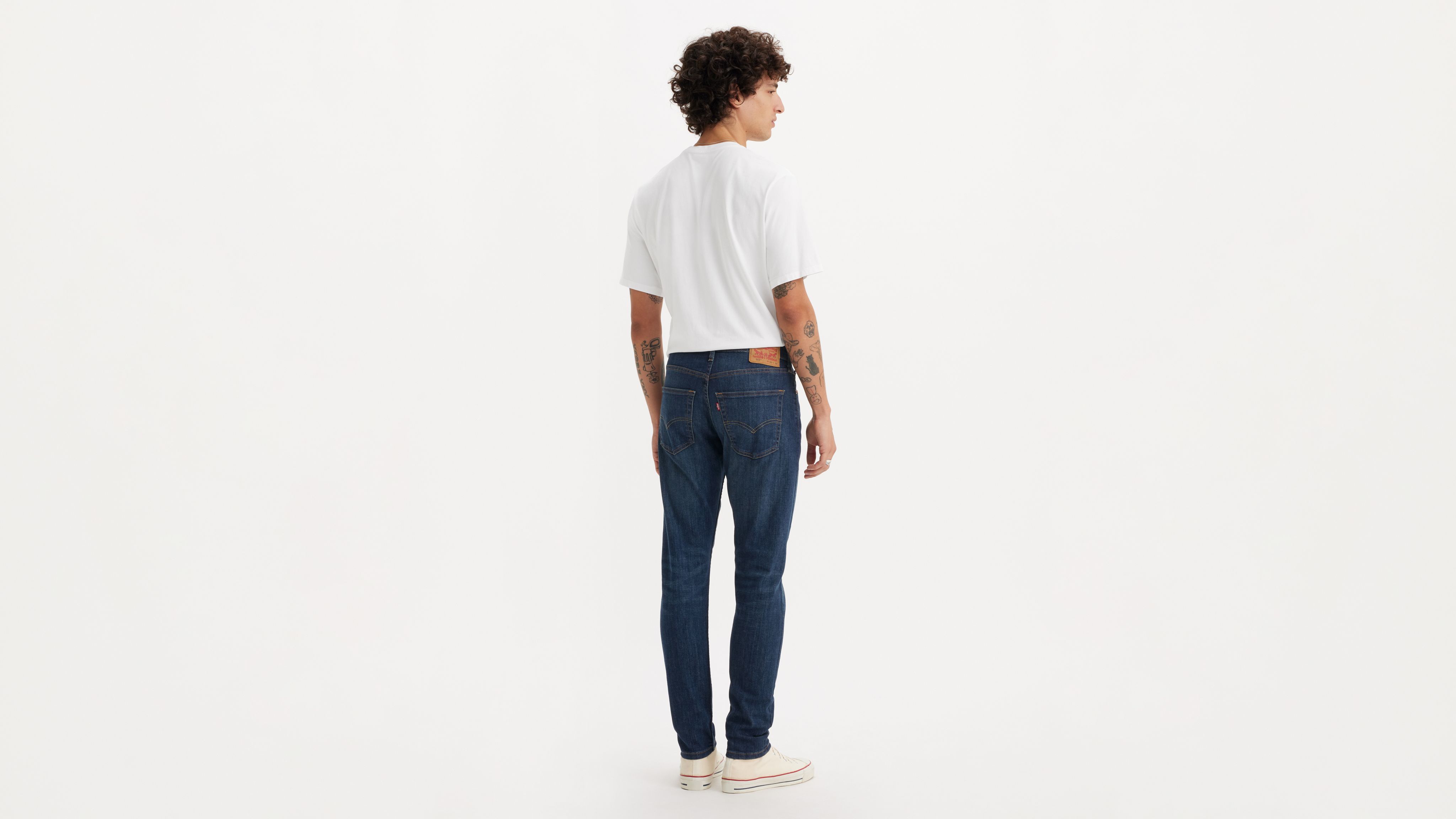 512 Slim Taper Jean Medium Indigo Worn In - Jean Jail