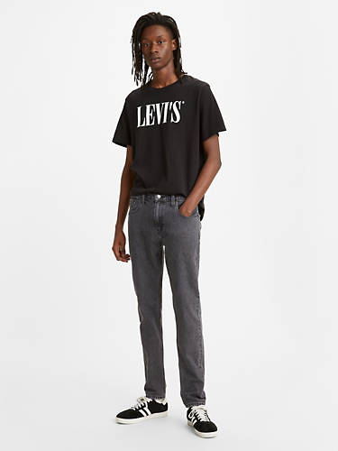 512 Slim Taper LEVI'S Flex Mens Jeans,Far Far Away - Black - Stretch
