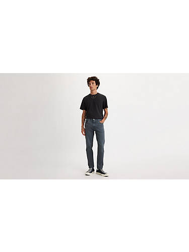 리바이스 Levi 512 Slim Taper Fit Mens Jeans,Richmond Blue Black - Dark Wash - Stretch