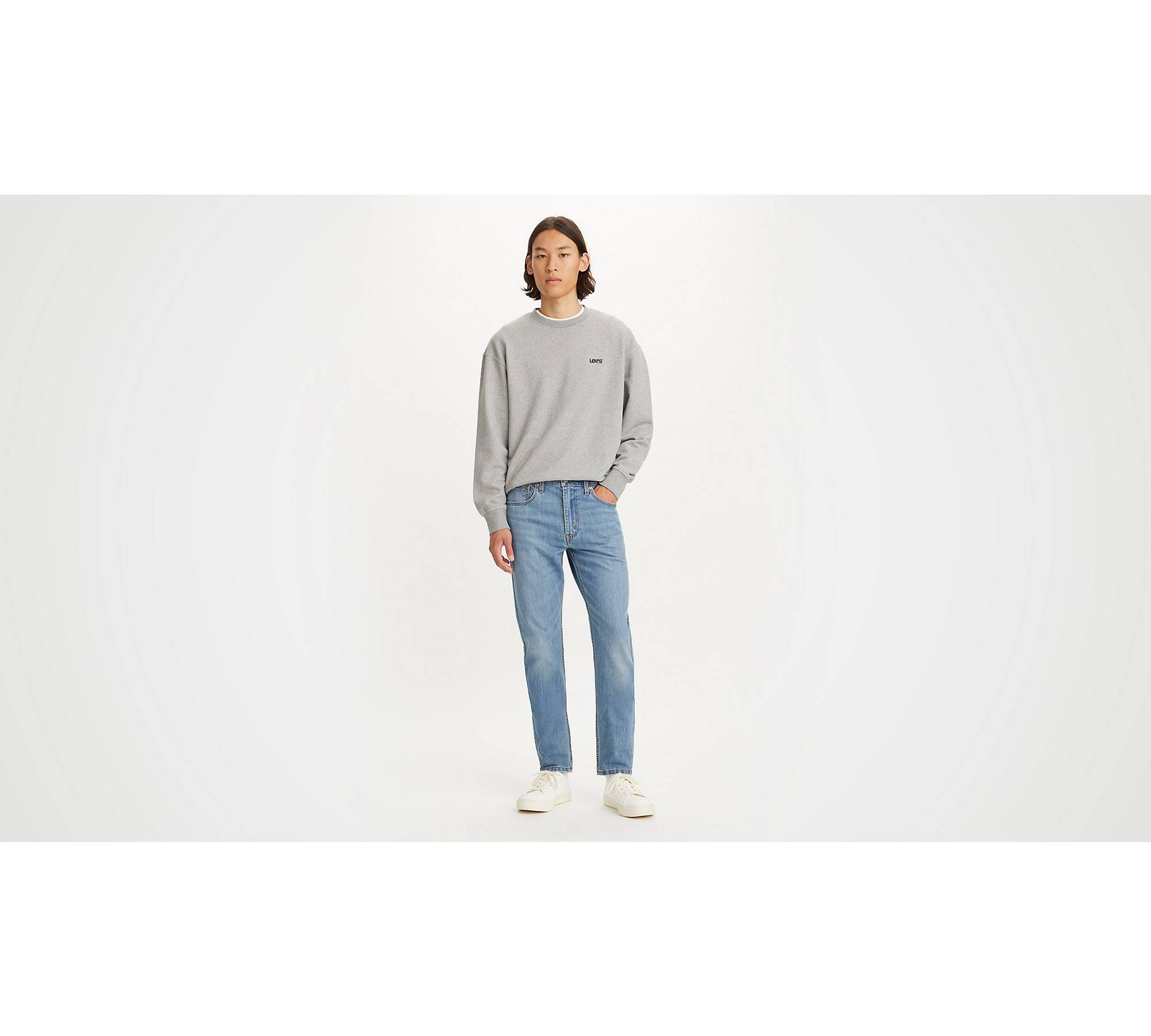 Levi's 512 slim taper jeans in white