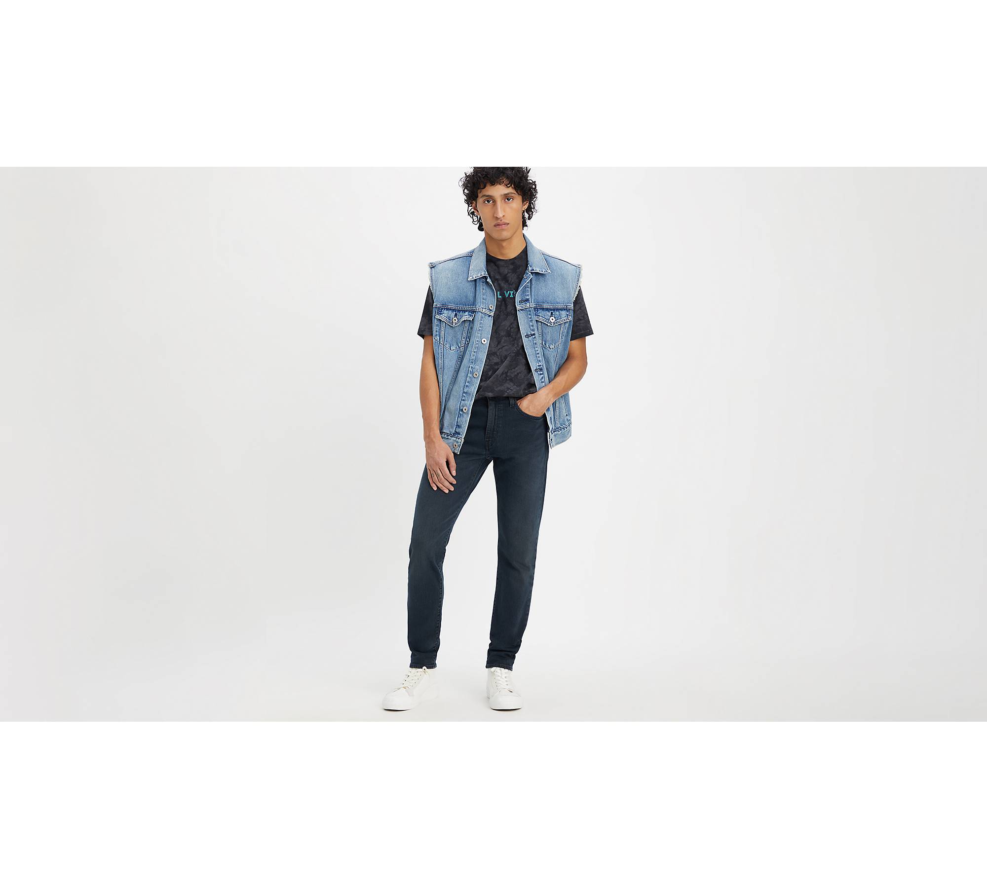 Levi's® 512™ SLIM TAPER - Jeans Tapered Fit - light indigo worn in/blue  denim 