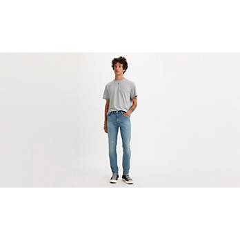 Levi's® 512™ SLIM TAPER - Jeans Tapered Fit - medium indigo worn  in/light-blue denim 