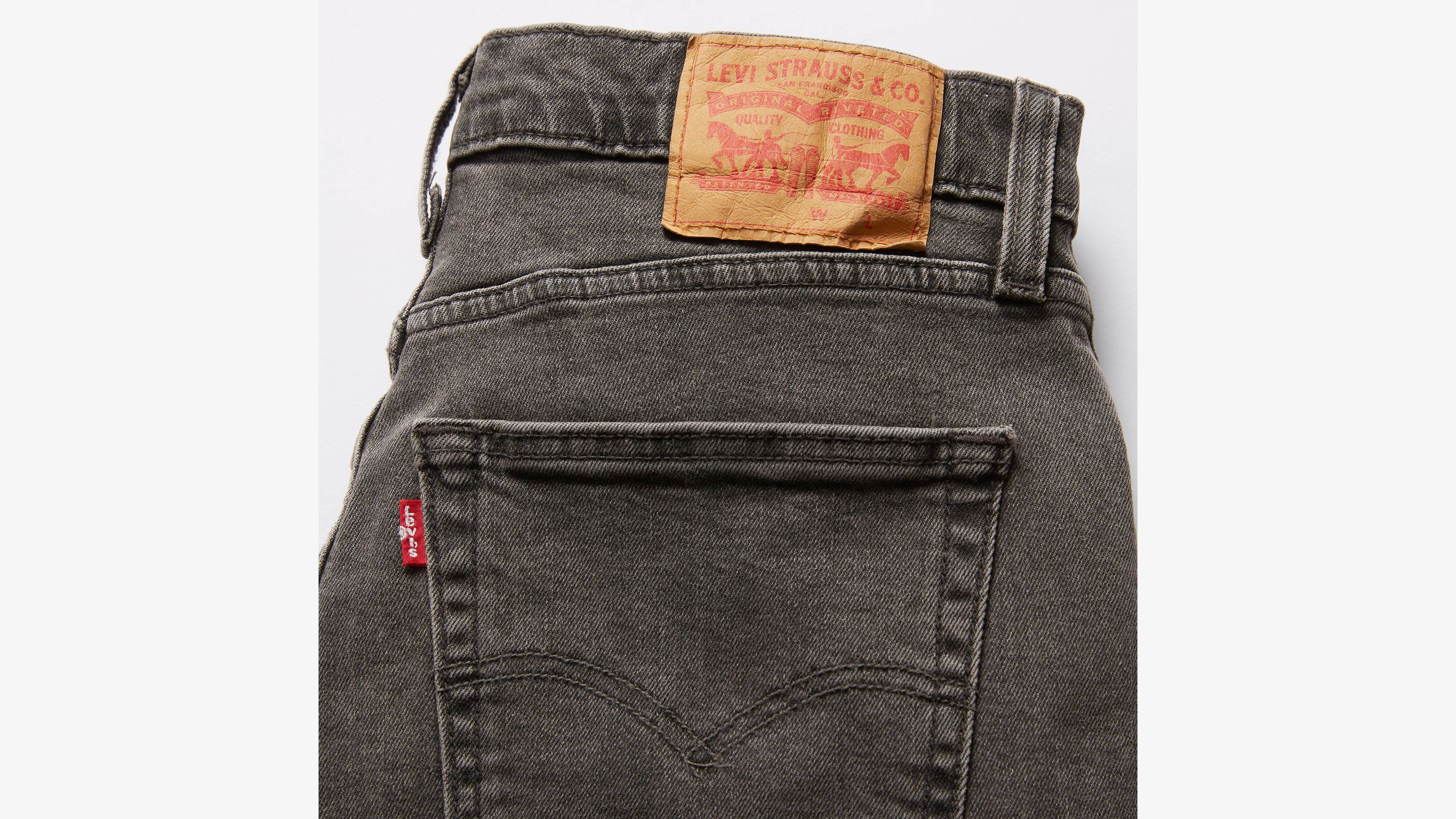 Levi's 512 Slim Taper Fit Men's Jeans 38x30 In Gray