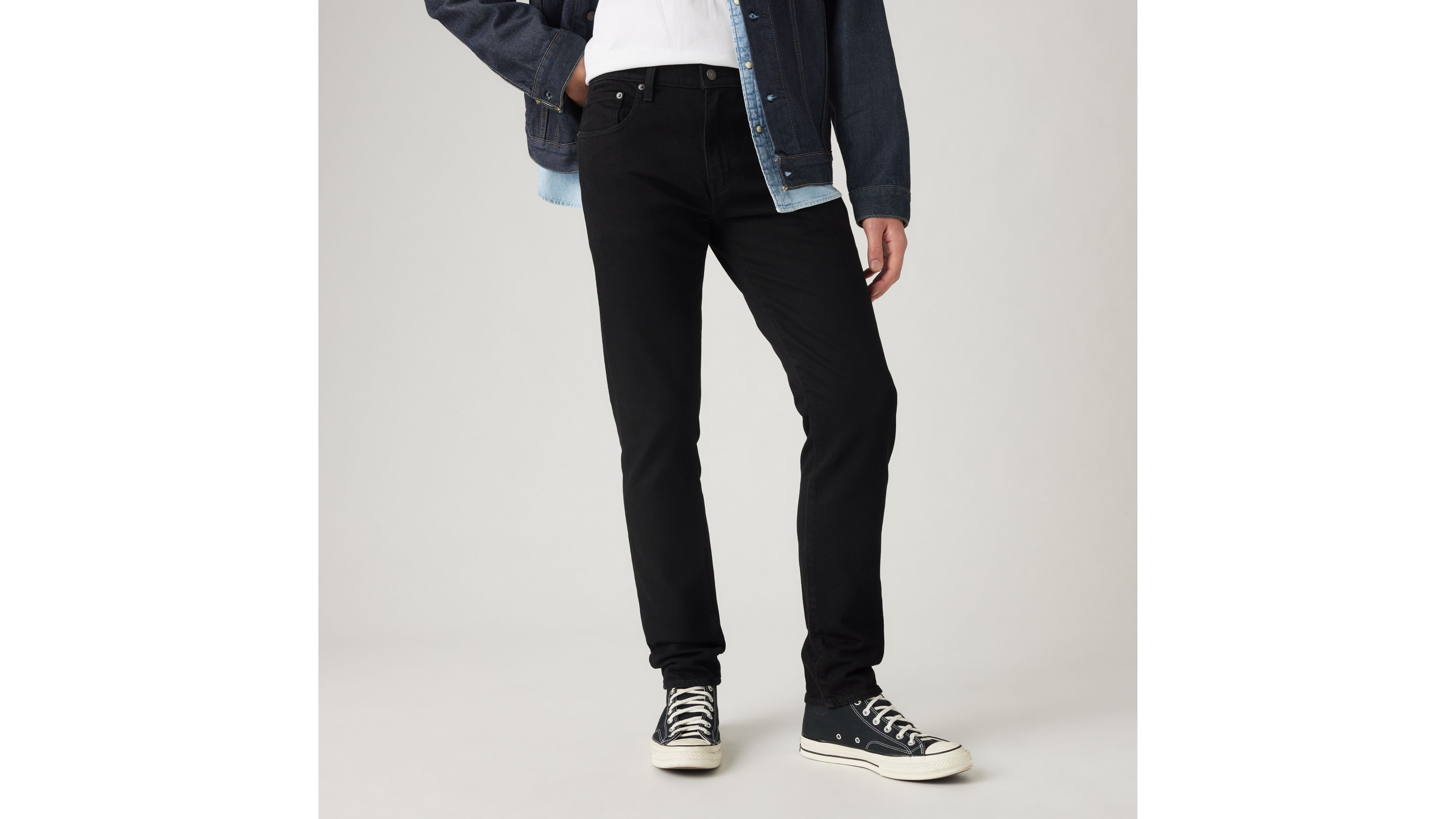 Shop Levi's 512 Slim Taper Fit Men's Jeans 30x32 In Somewhere Beyond Rinse