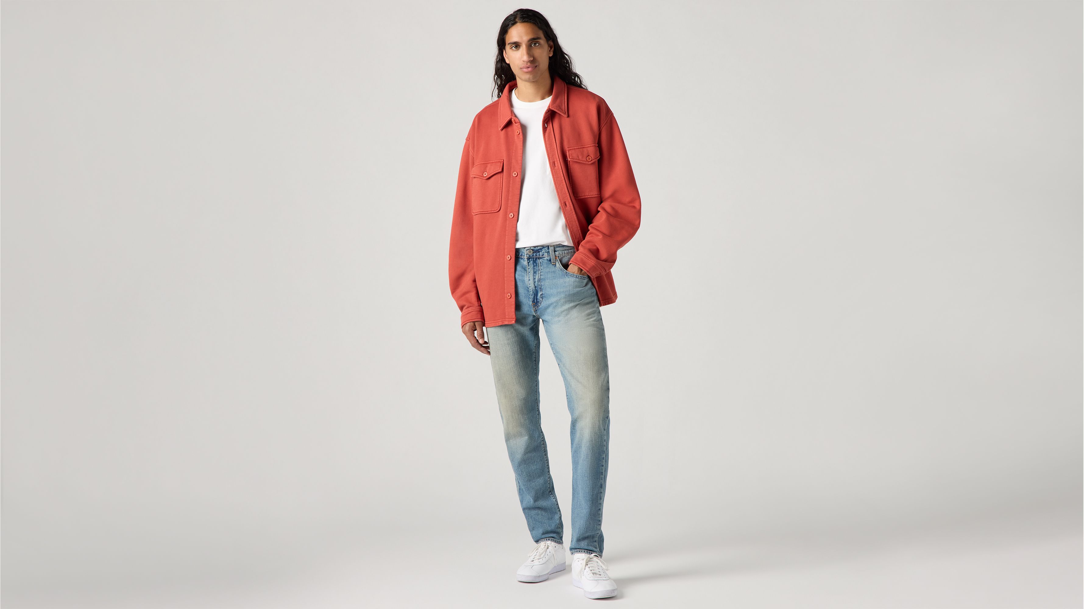 512™ Slim Taper Lightweight Linen+ Denim Jeans 2