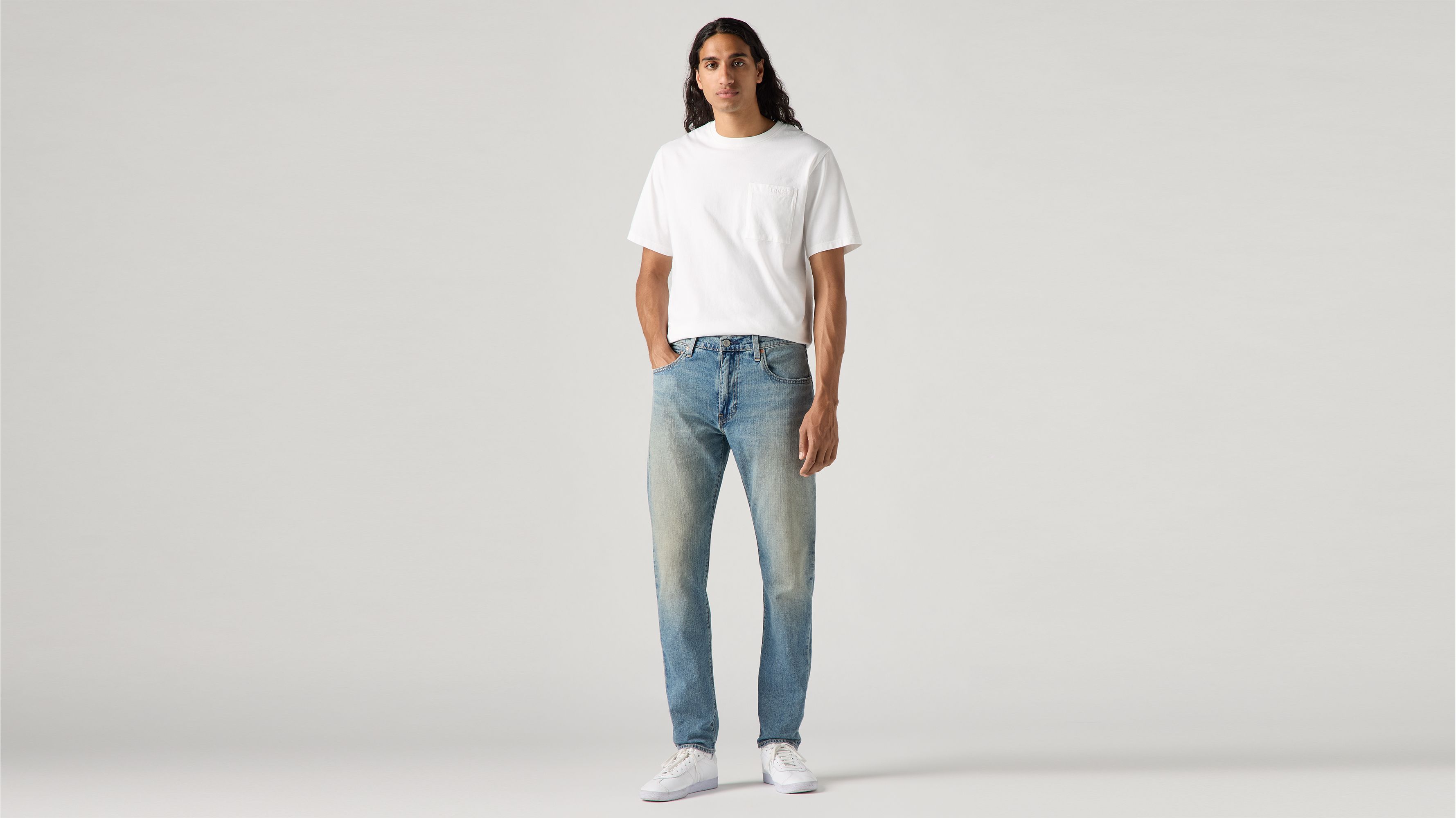 512™ Slim Taper Lightweight Linen+ Denim Jeans 5