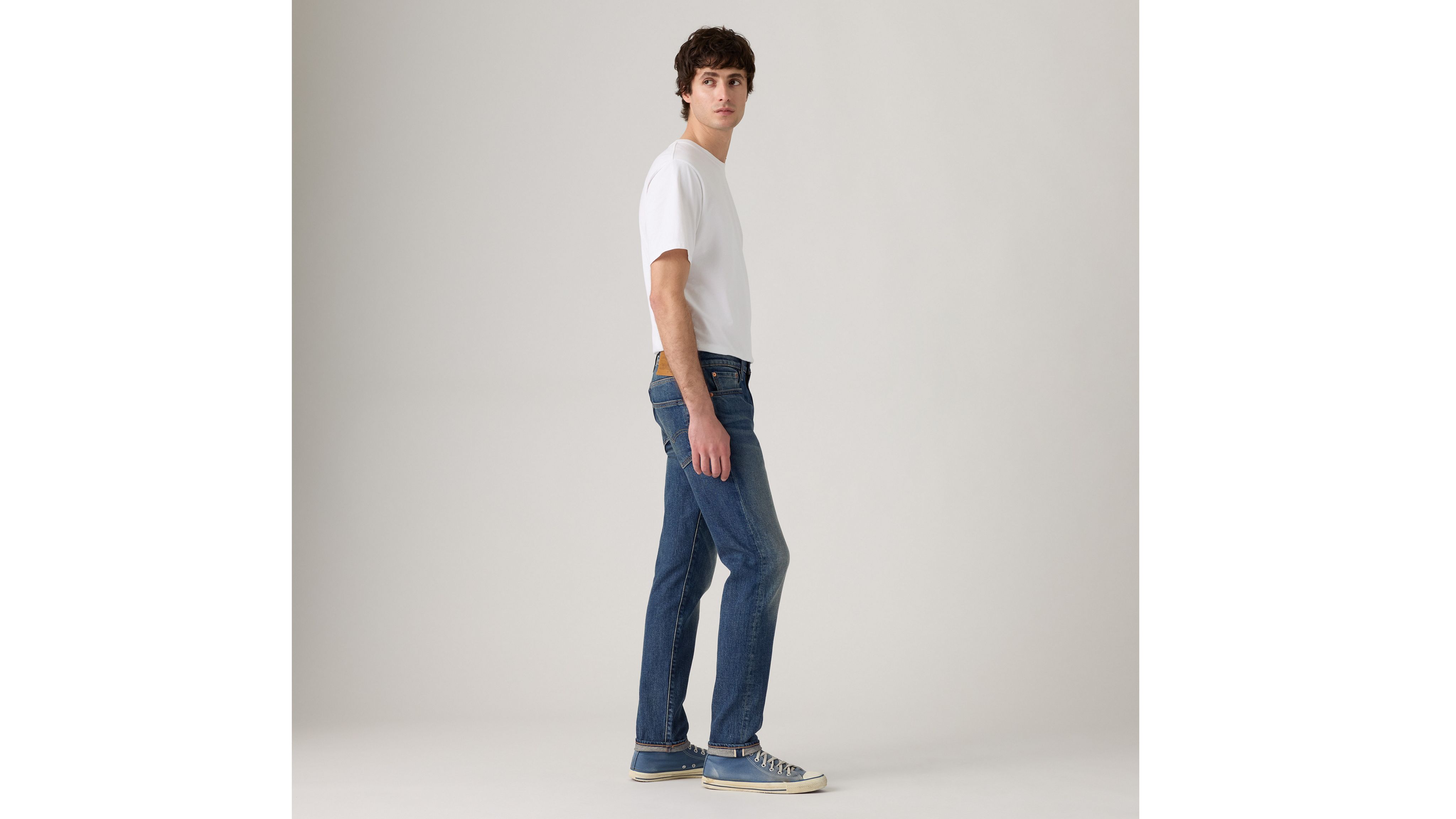 512™ Slim Taper Fit Selvedge Men's Jeans 4