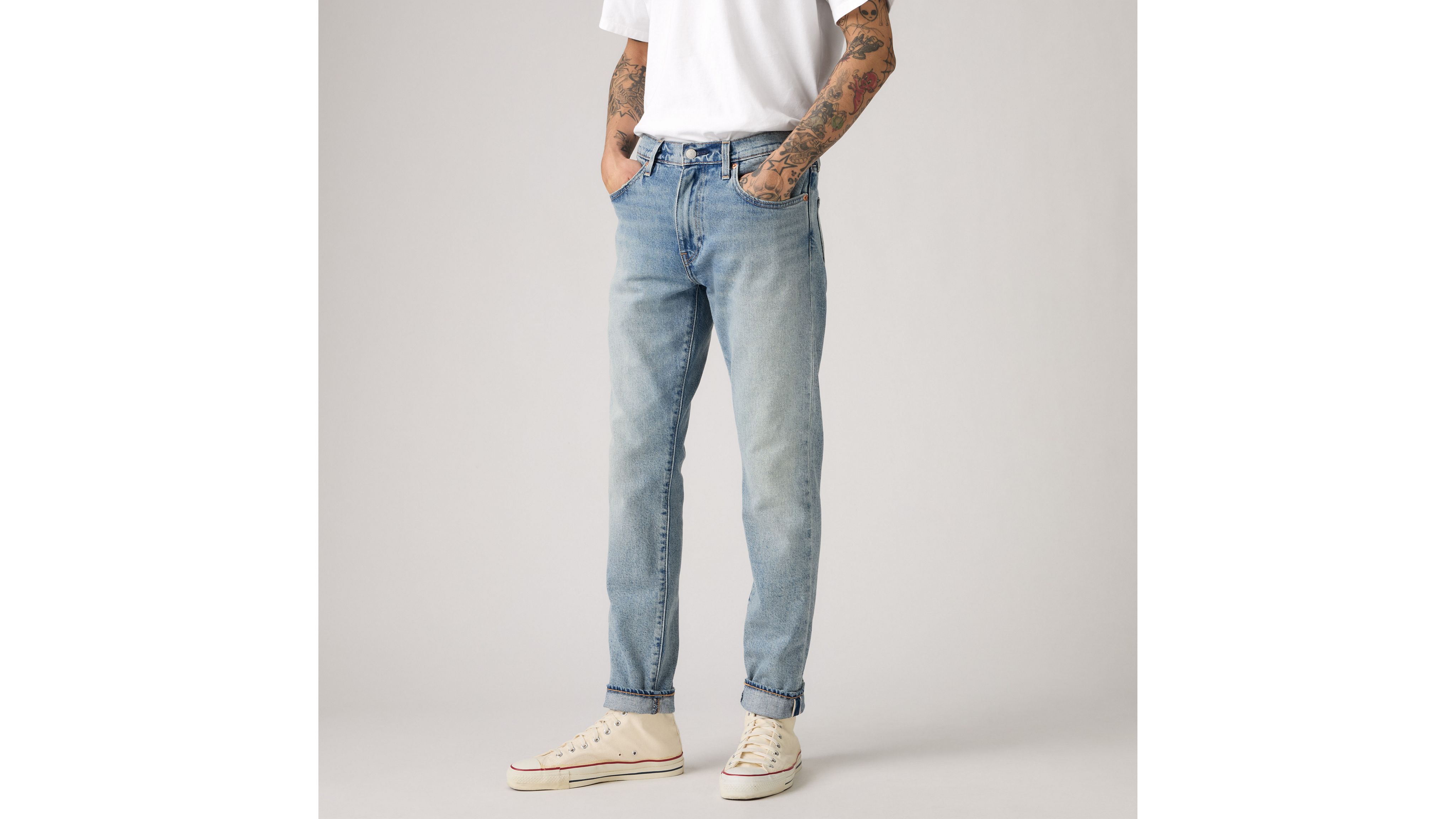 512™ Slim Taper Fit Selvedge Men's Jeans 2