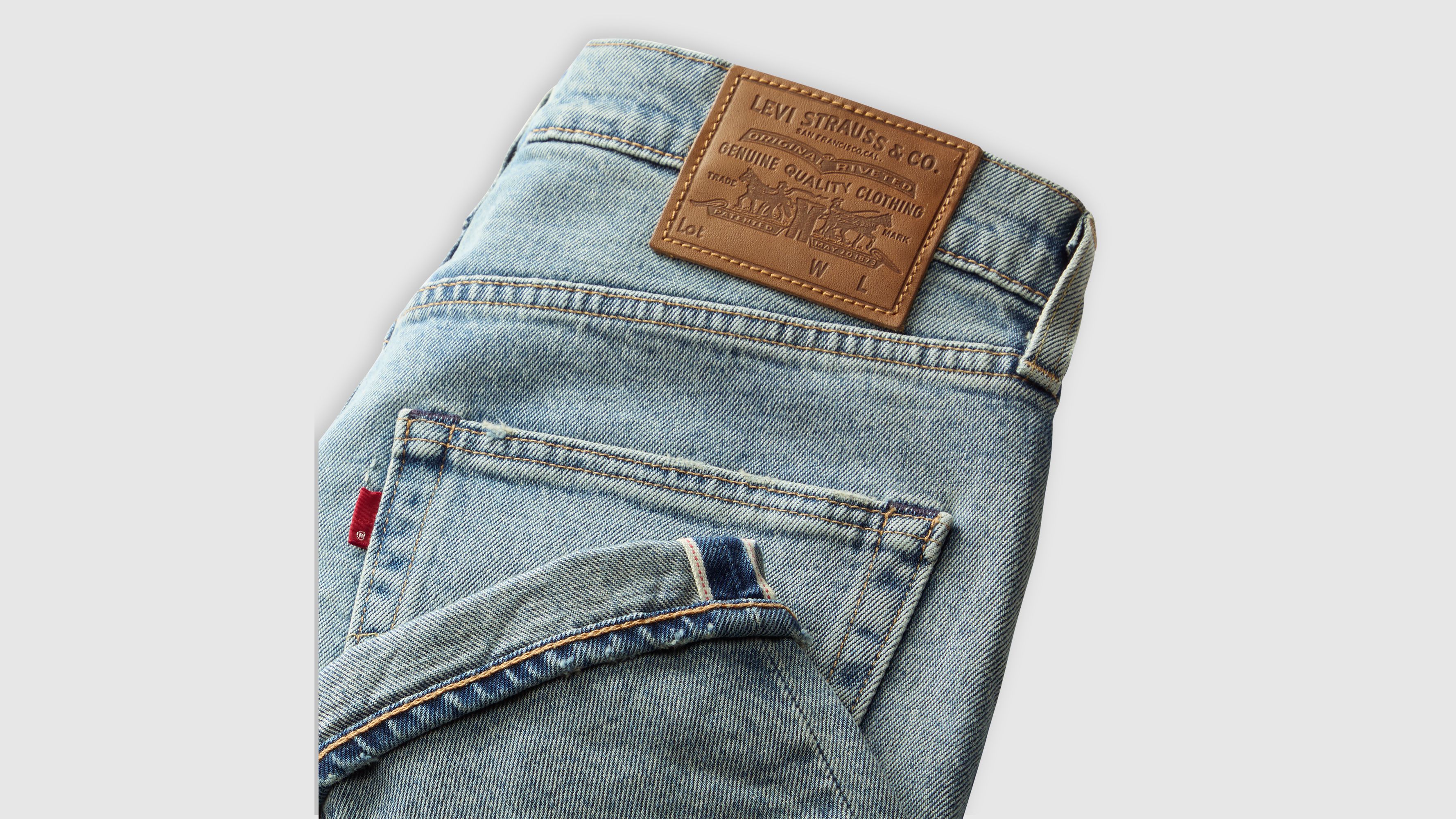 512™ Slim Taper Fit Selvedge Men's Jeans 7