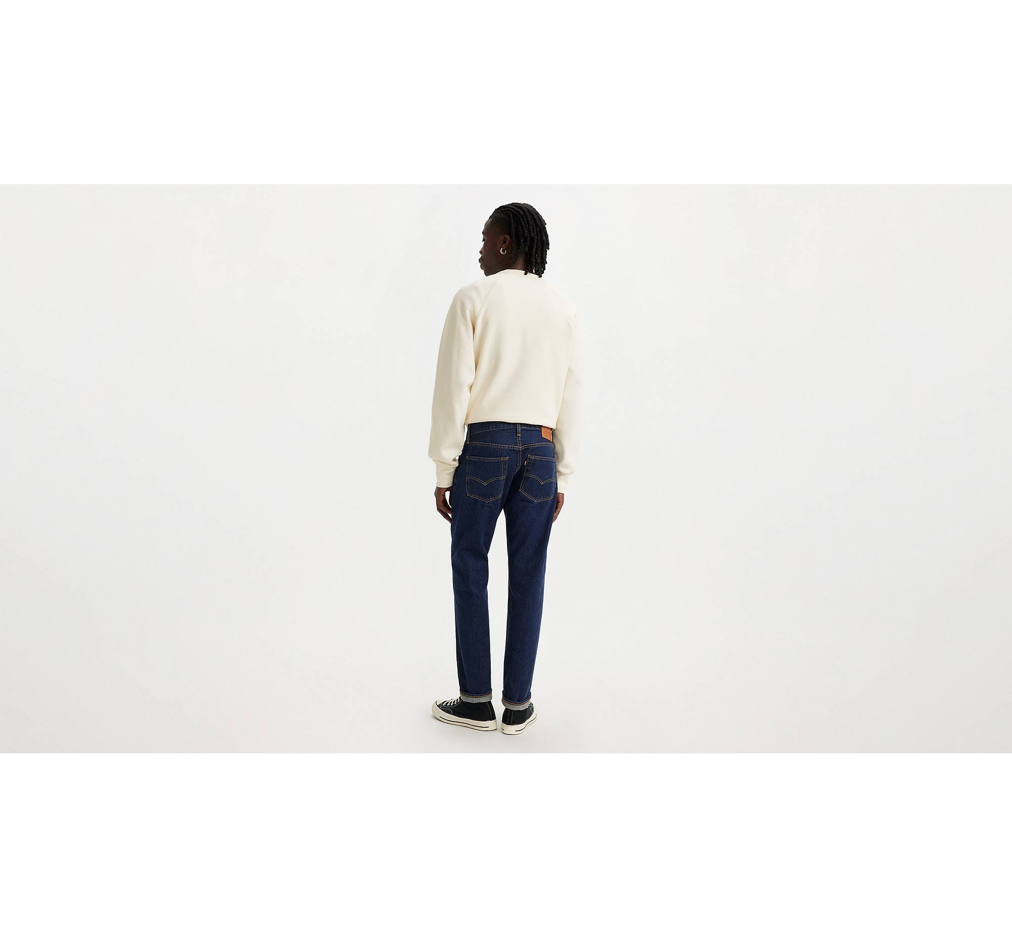 501® Slim Taper Fit Selvedge Men's Jeans - Medium Wash | Levi's® US