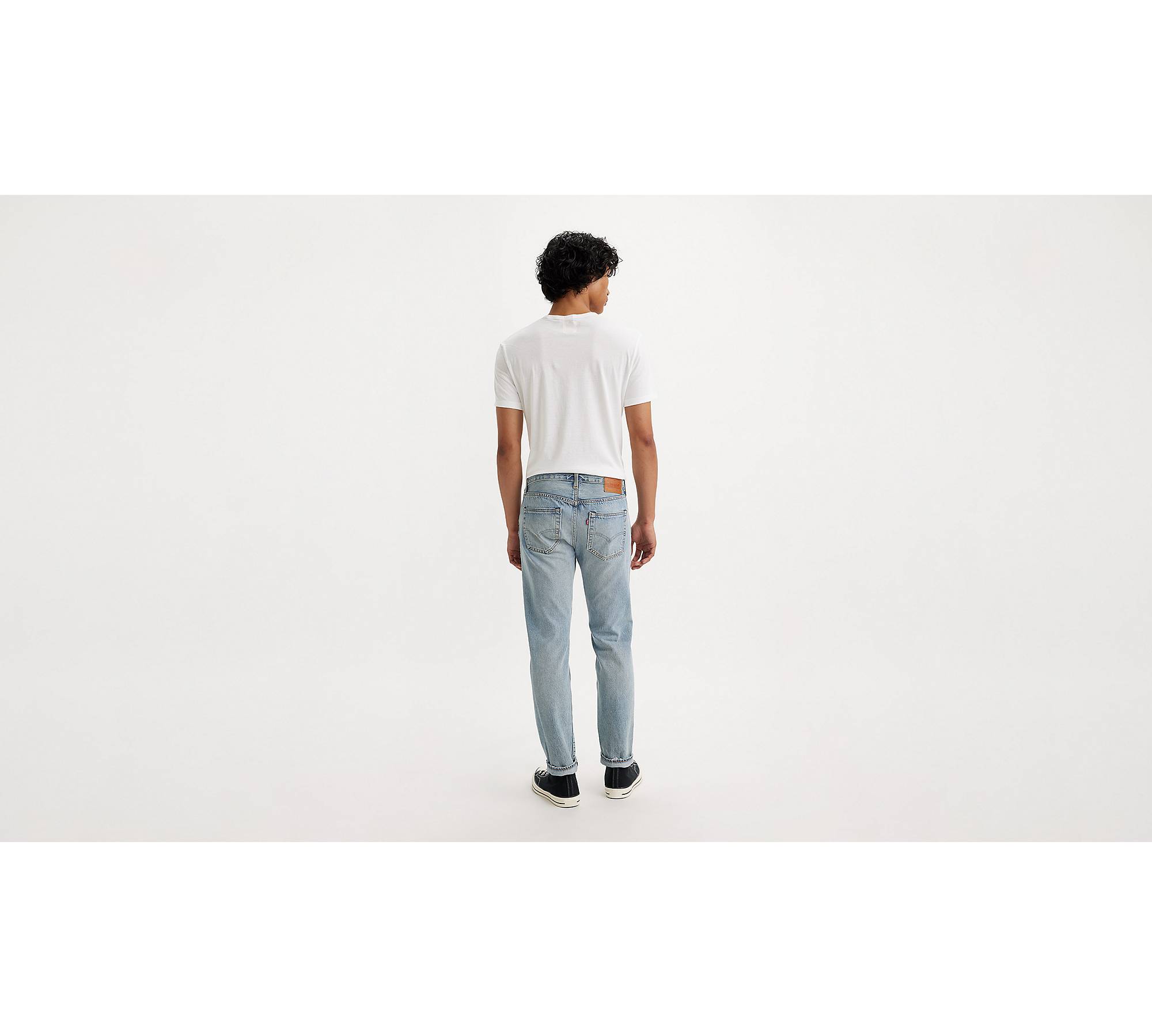 501® Slim Taper Fit Selvedge Men's Jeans - Medium Wash | Levi's® US