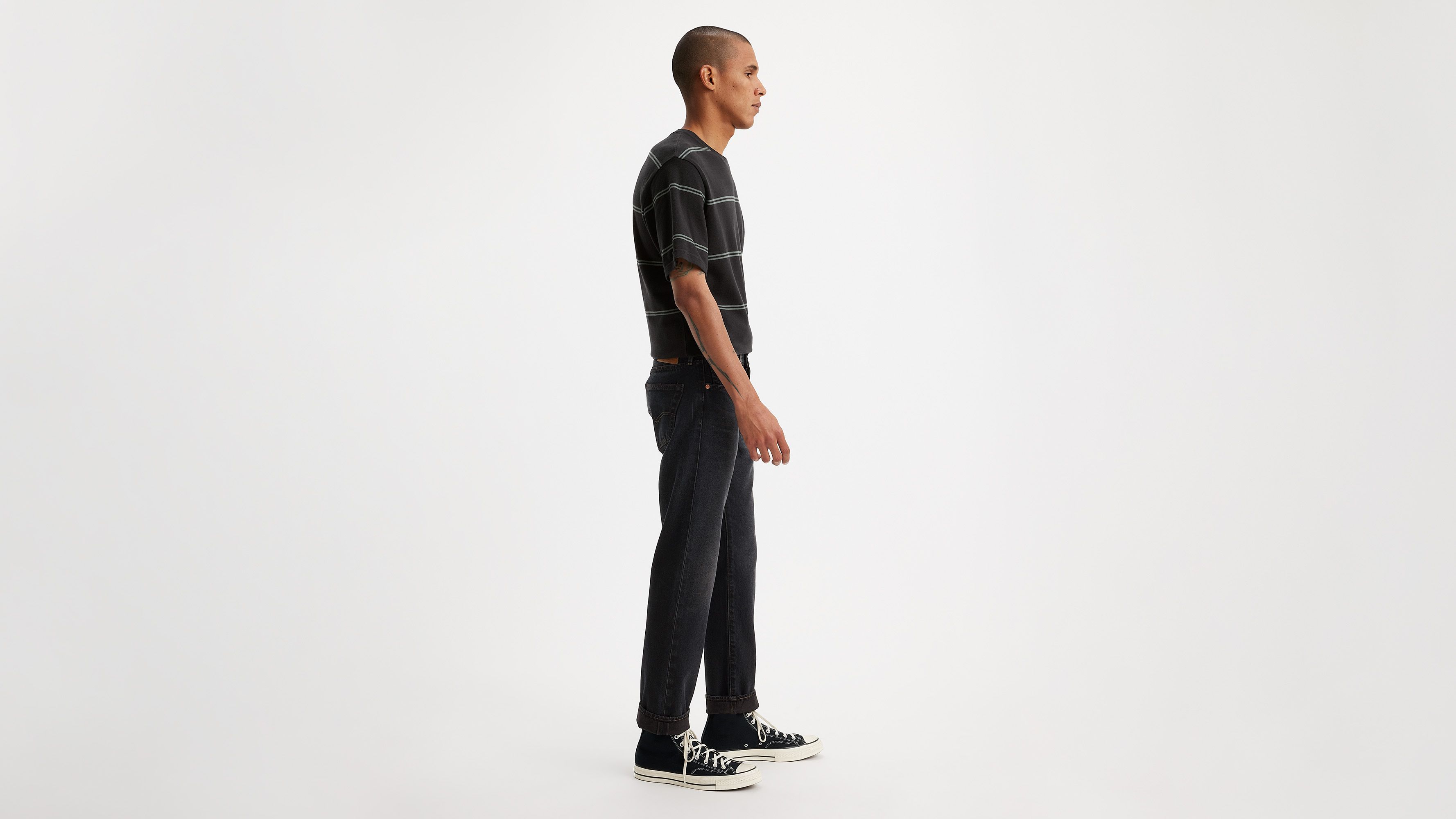 501® Slim Taper Fit Selvedge Men's Jeans 4