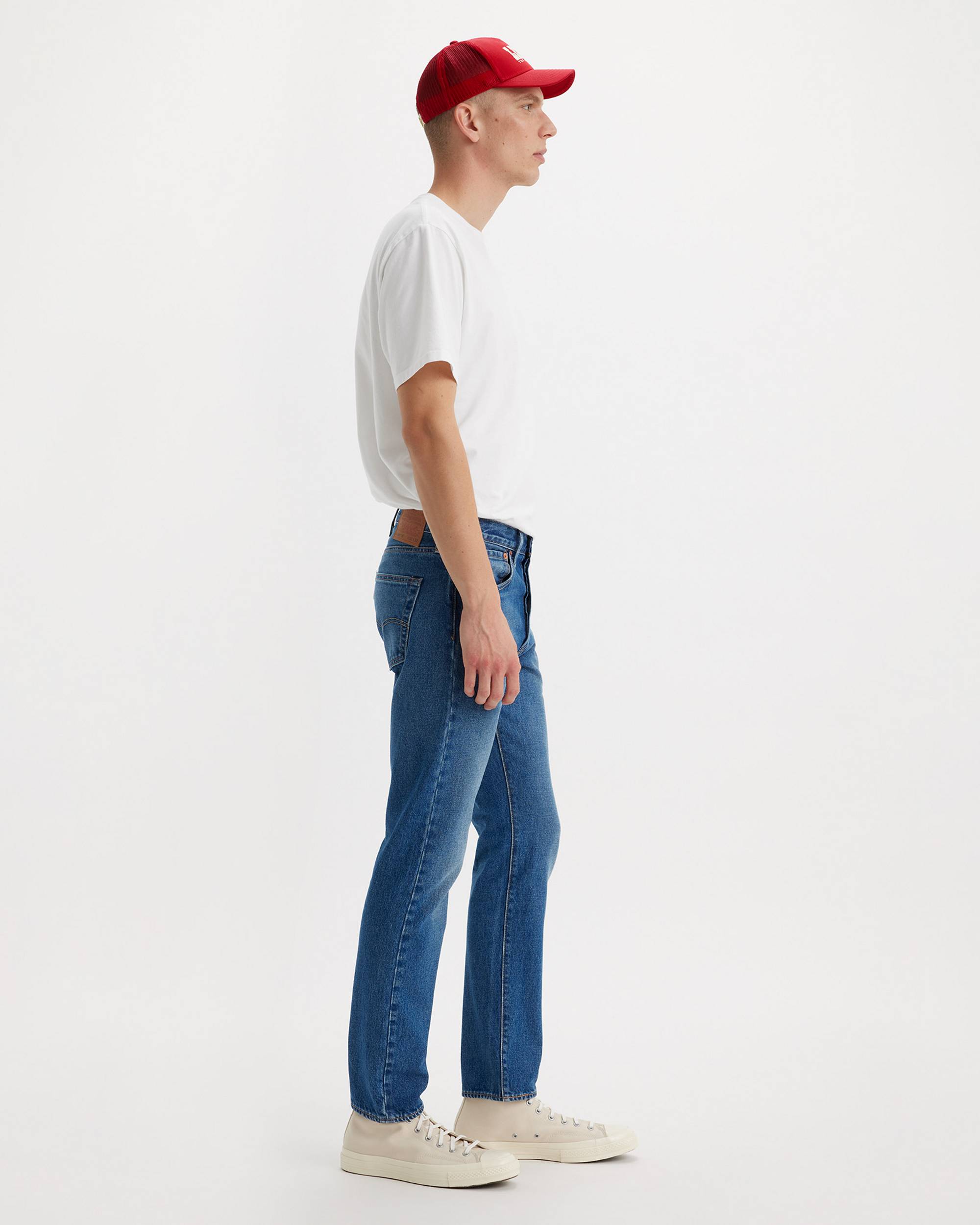 501® Slim Taper Fit Men's Jeans - Dark Wash | Levi's® US 501® Slim Taper Fit Men's Jeans - Dark Wash | Levi's® US