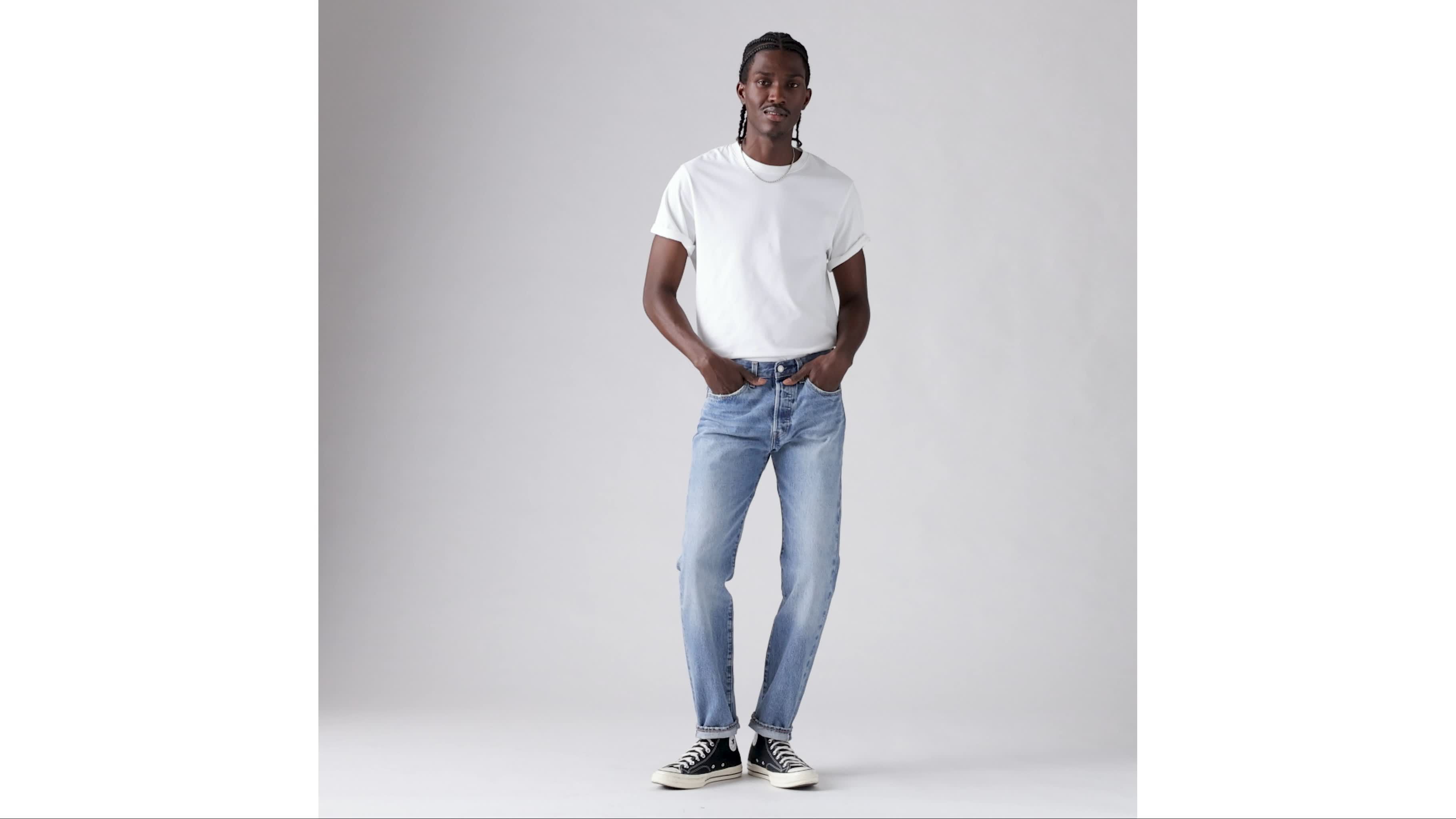 501® Slim Taper Fit Men's Jeans - Dark Wash | Levi's® US