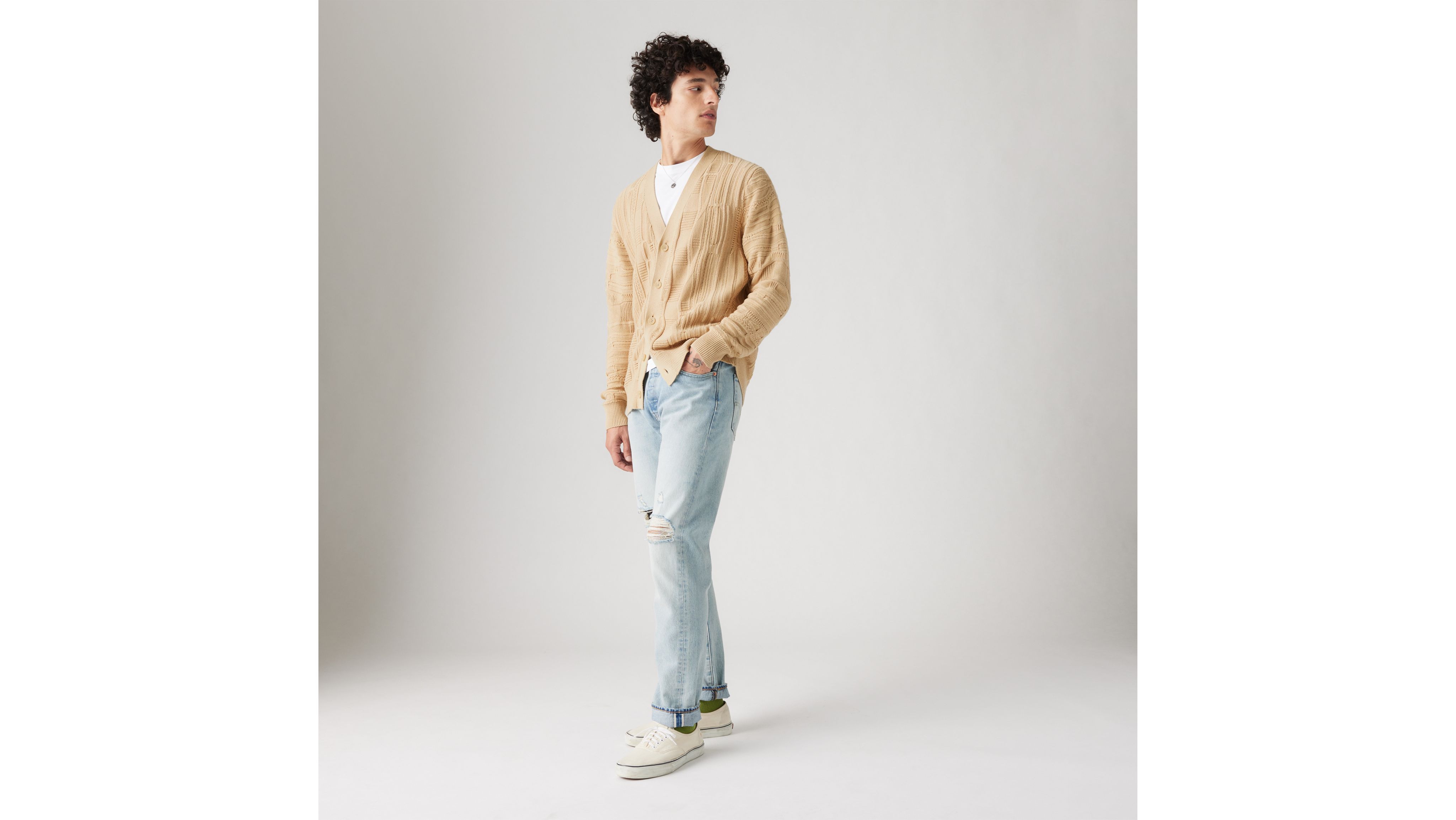 501® Slim Taper Fit Selvedge Men's Jeans 1