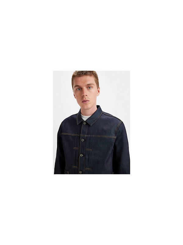 Levi's® Made & Crafted® Type Ii Trucker Jacket - Blue | Levi's® SE