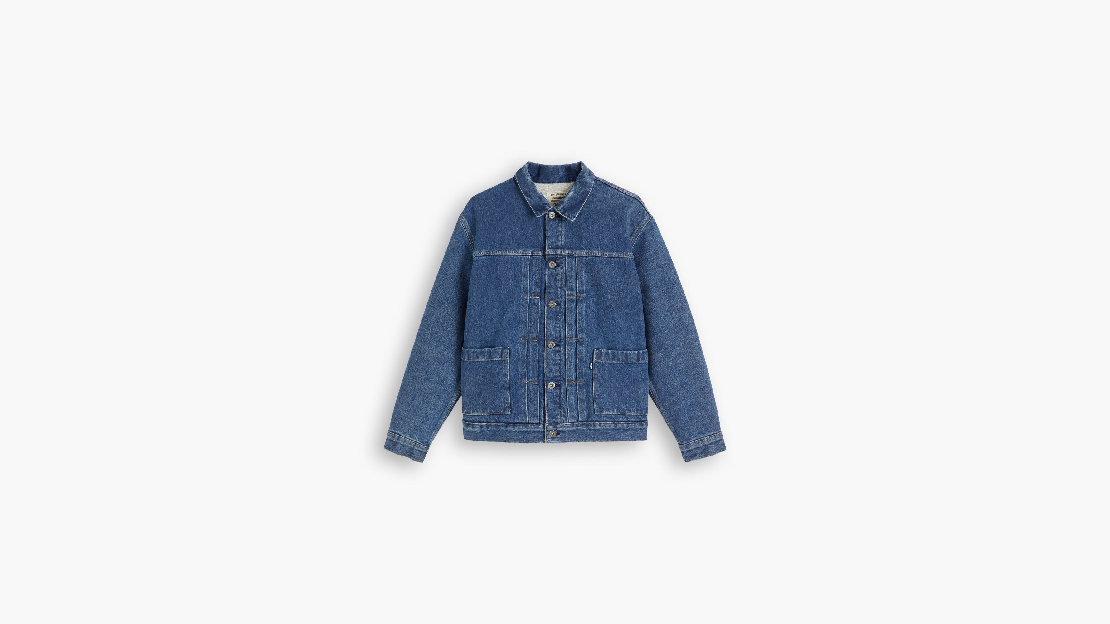 Levi's® Made & Crafted® Type Ii Worn Trucker Jacket - Blue