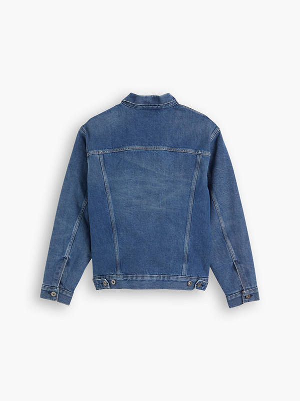 Levi's® Made & Crafted® Type Ii Worn Trucker Jacket - Blue | Levi's® GE
