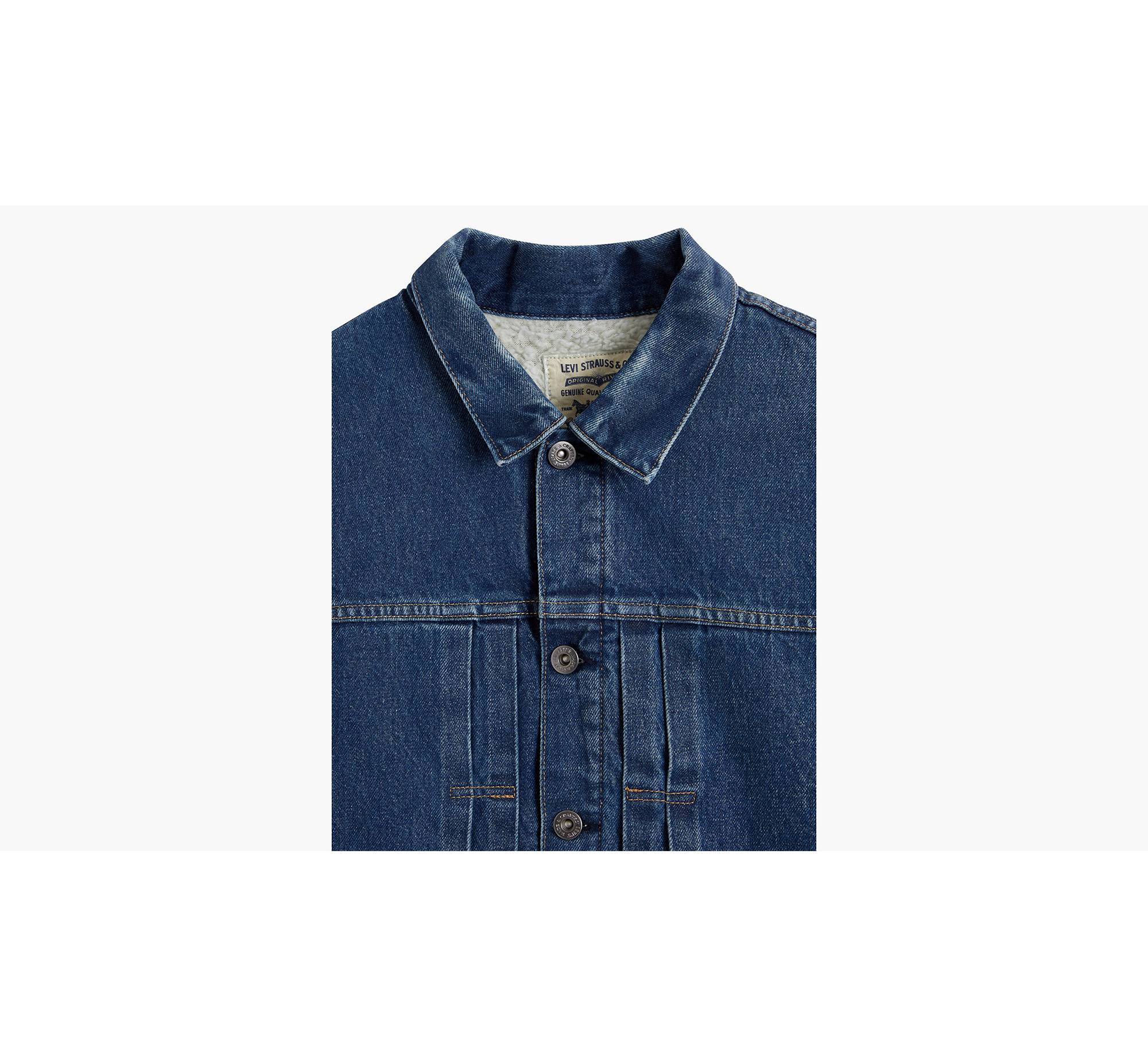 Levi's® Made & Crafted® Type Ii Worn Trucker Jacket - Blue 