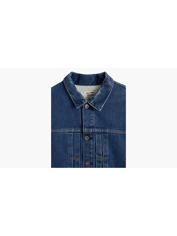 Levi's® Made & Crafted® Type Ii Worn Trucker Jacket - Blue | Levi's® GE