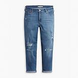 Boyfriend Women's Jeans (Plus Size) 4