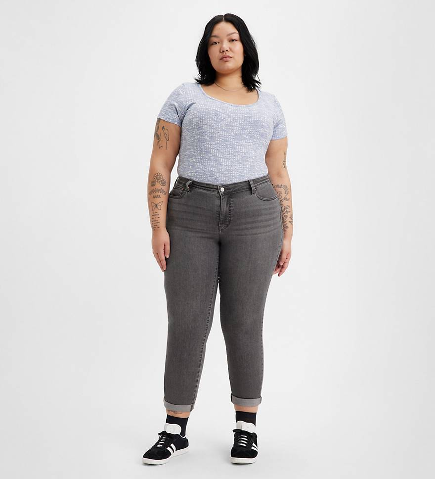 Boyfriend Women's Jeans (plus Size) - Black | Levi's® US