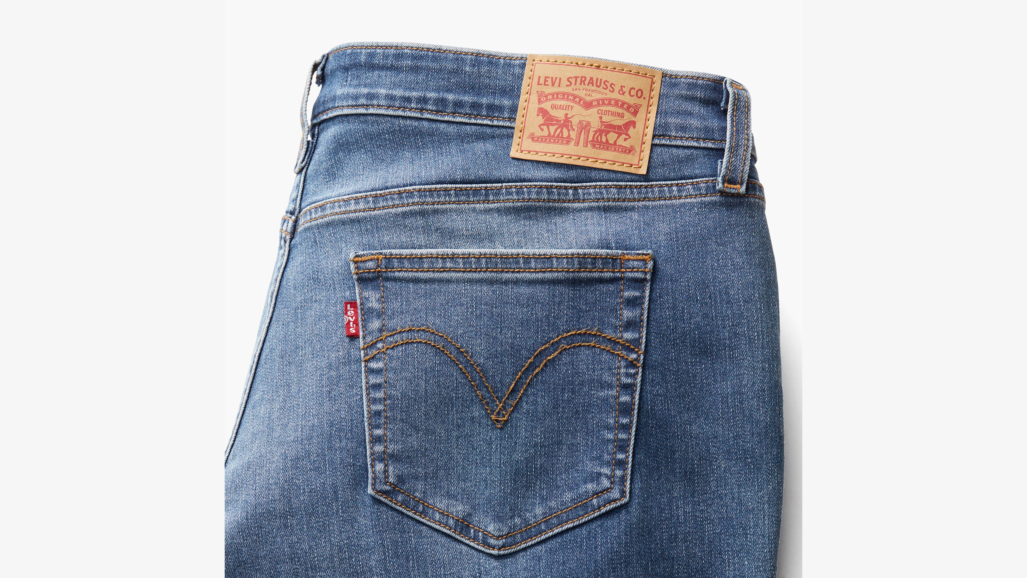 Boyfriend Mid Rise Women's Jeans (Plus Size