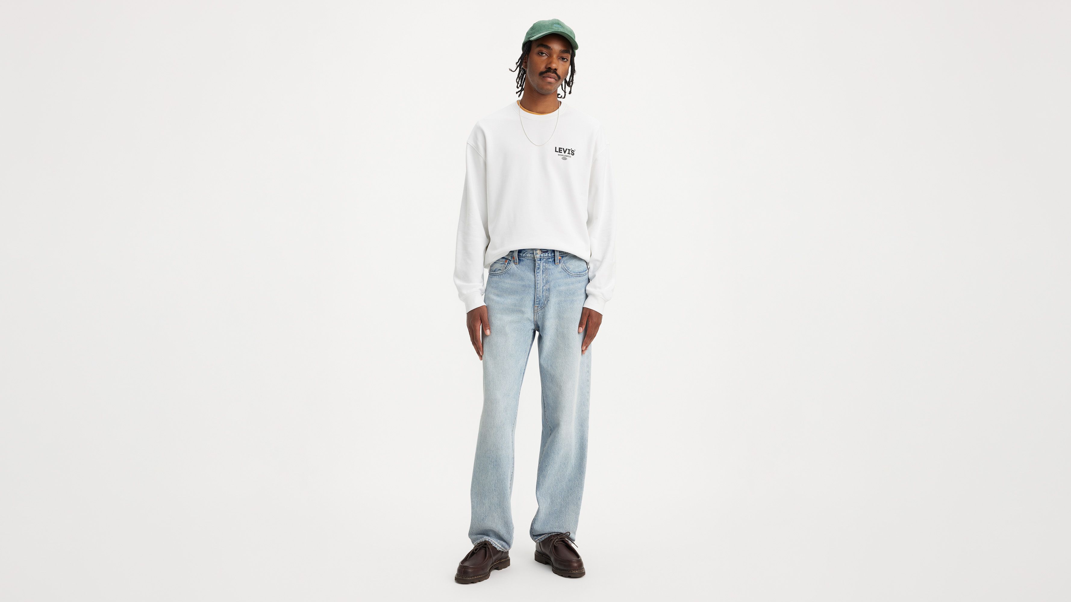 568™ Loose Straight Men's Jeans - Light Wash | Levi's® US