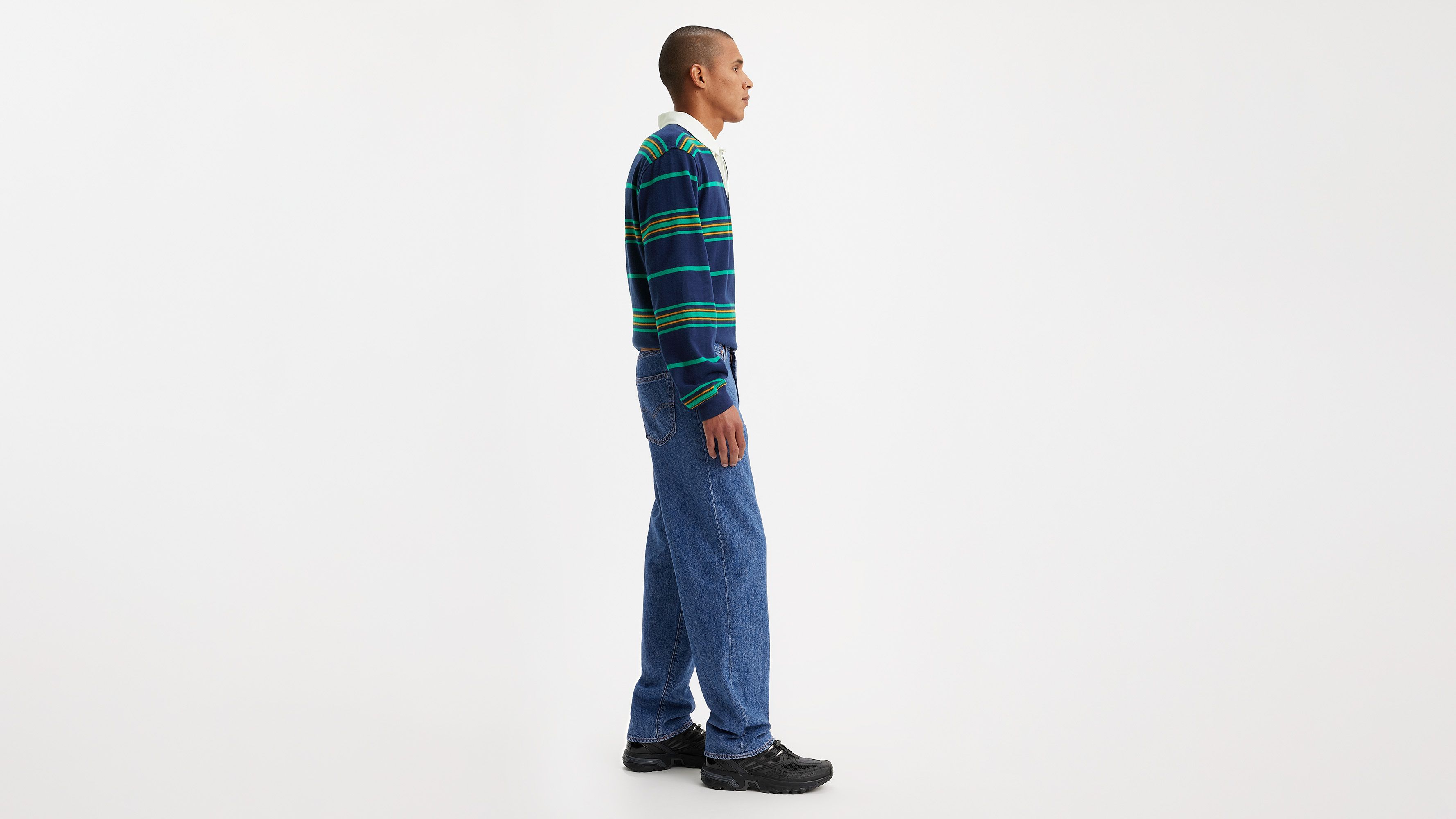 Levi's 568 Loose Linen+ Denim Men's Jeans 36x32 In Multi