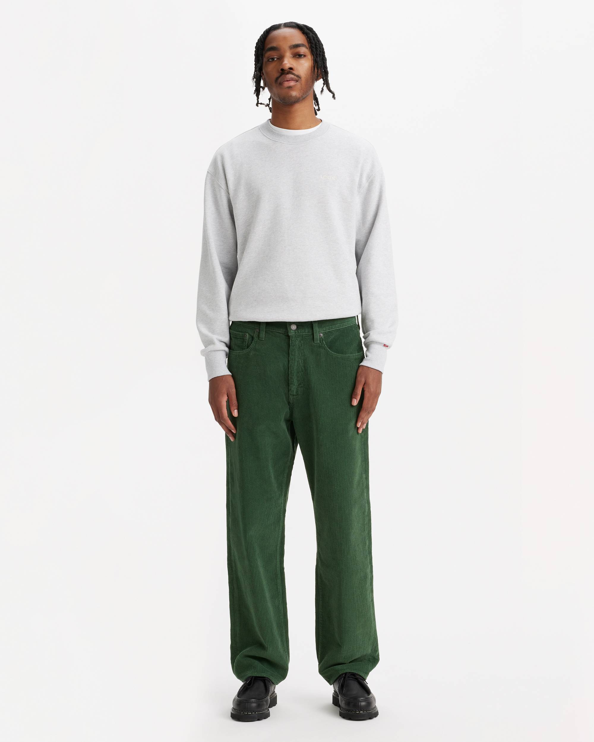 568™ Loose Straight Corduroy Men's Jeans - Green | Levi's® US 568™ Loose Straight Corduroy Men's Jeans - Green | Levi's® US